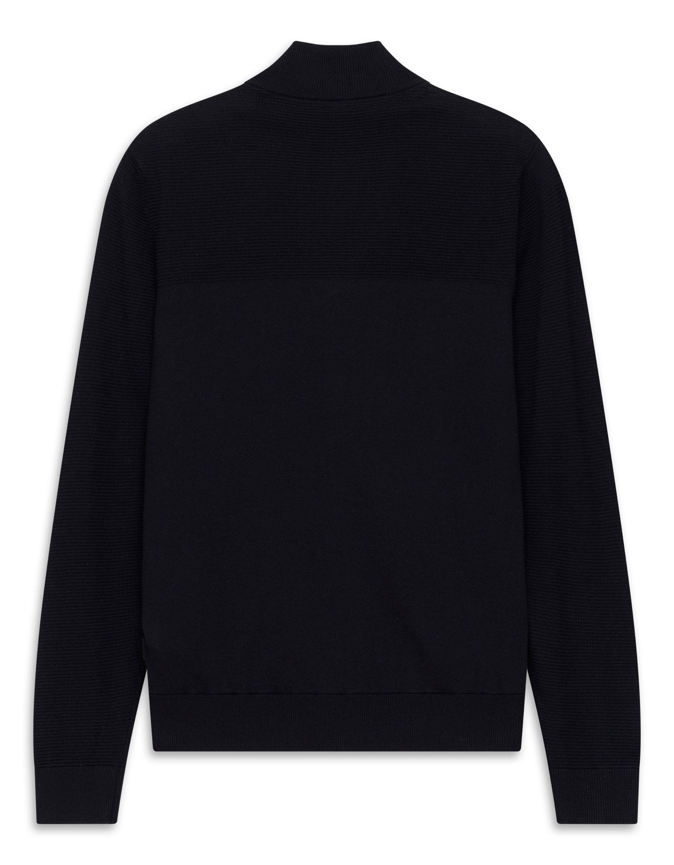 Bugatti Herren Strickjacke  Blauw 7600-15571e