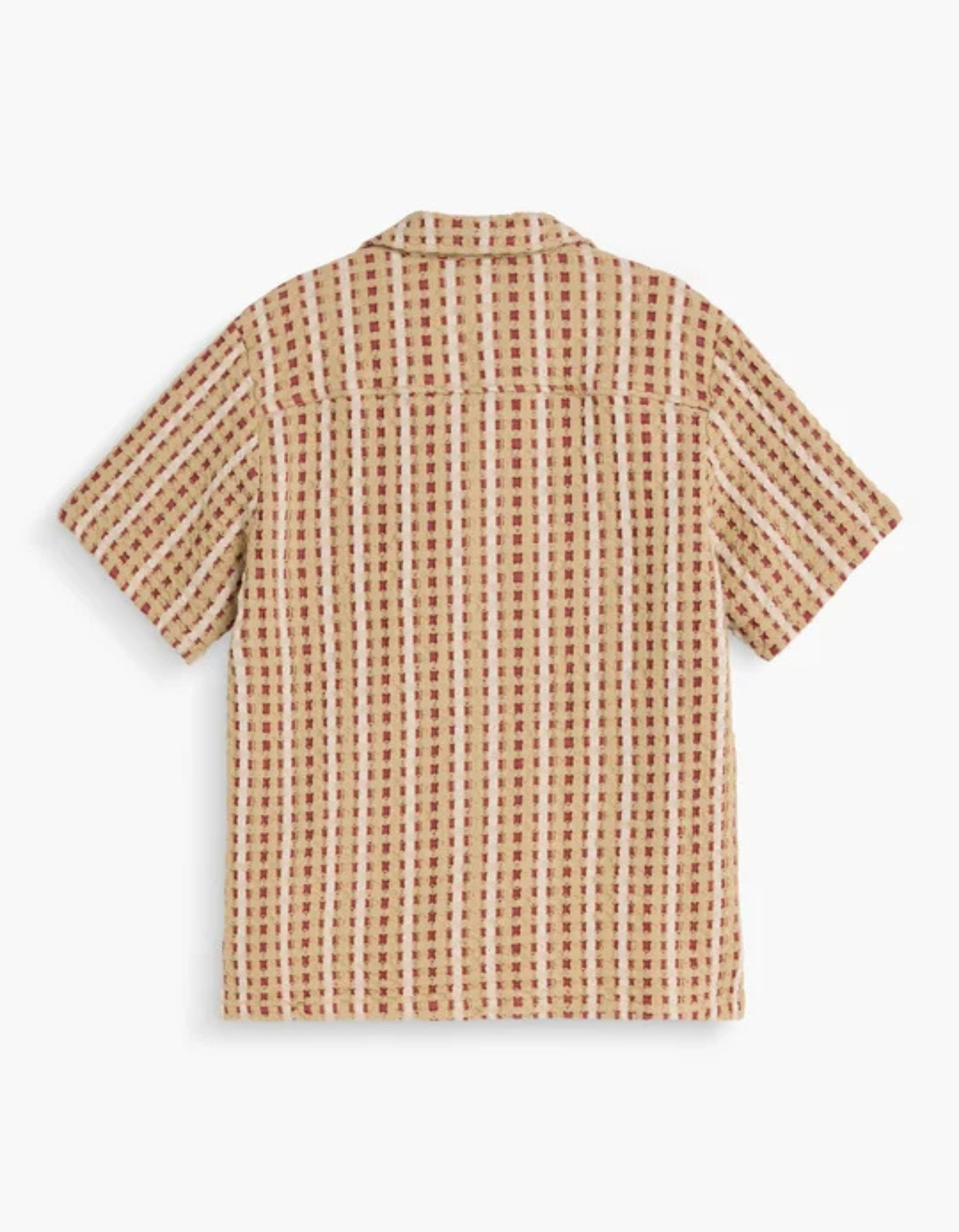 Oas 101001  Rood Lano Cuba Shirt