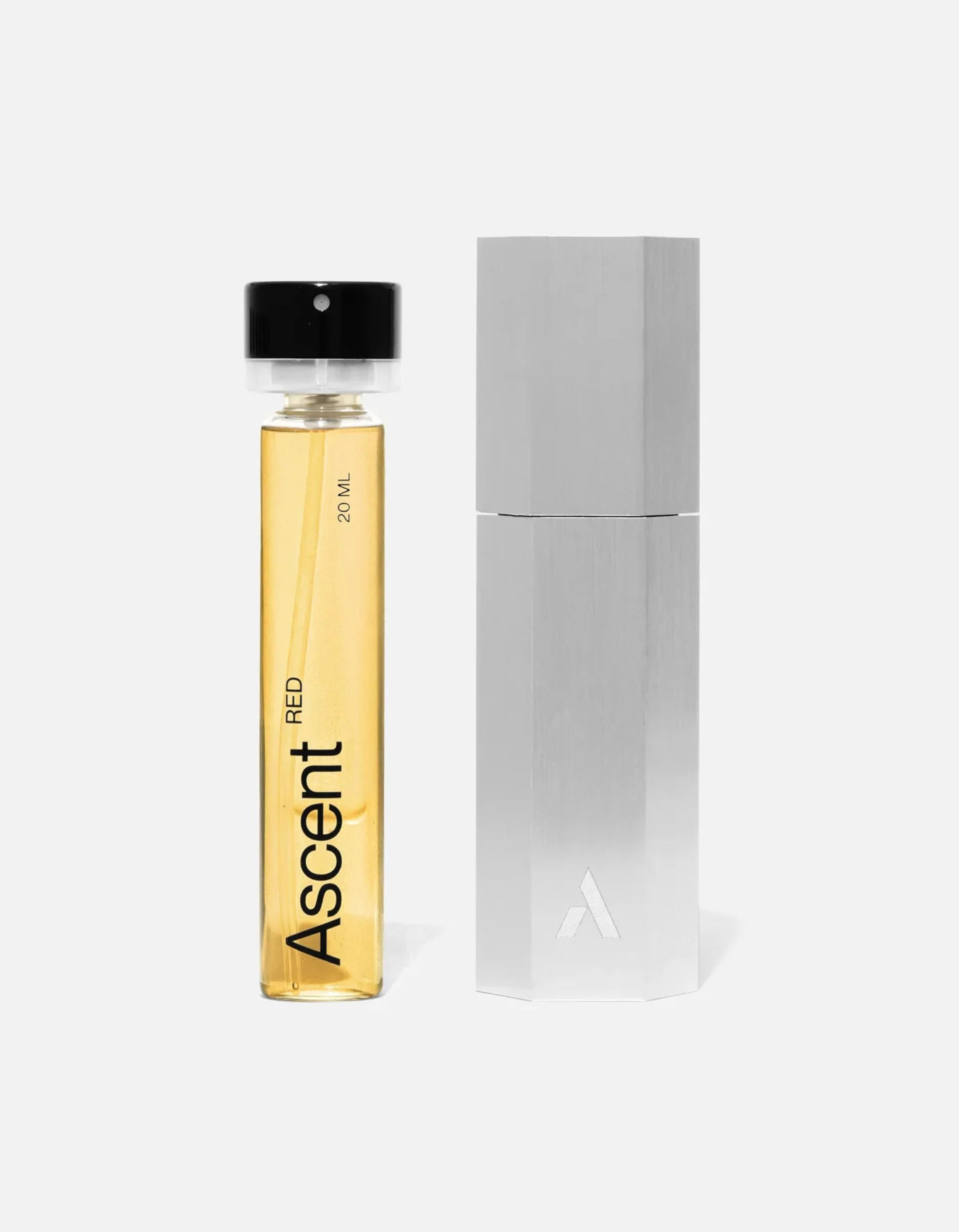 Ascent 20ml Parfum Rood Starterpack Silver Case