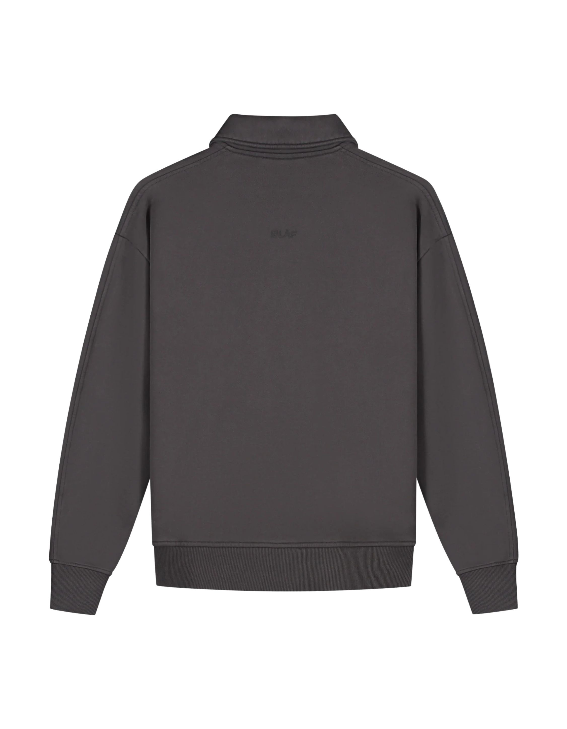 Olaf Essential Zip Up Polo Polos Grijs M240208