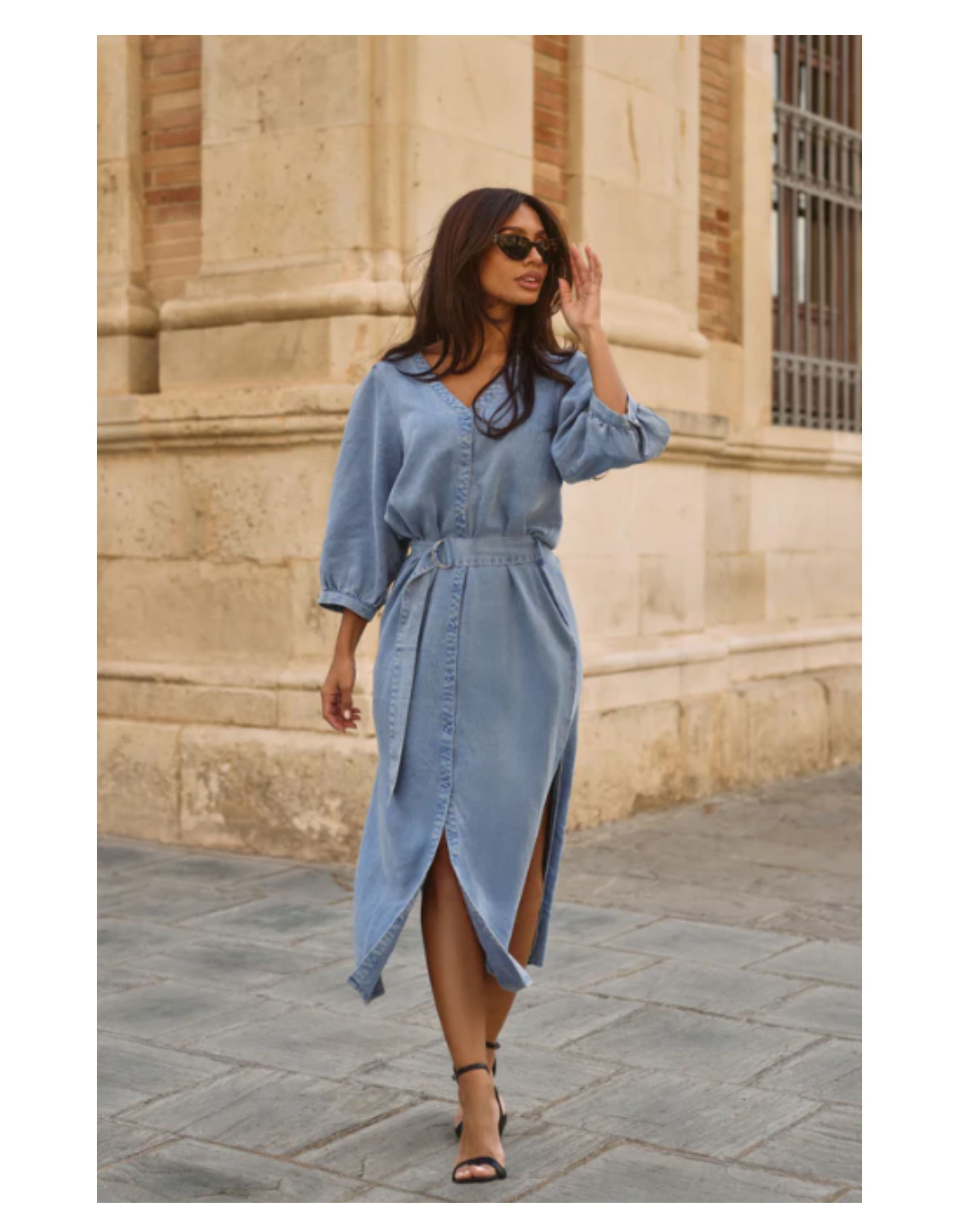 Freebird Dress  Donkerblauw Dass