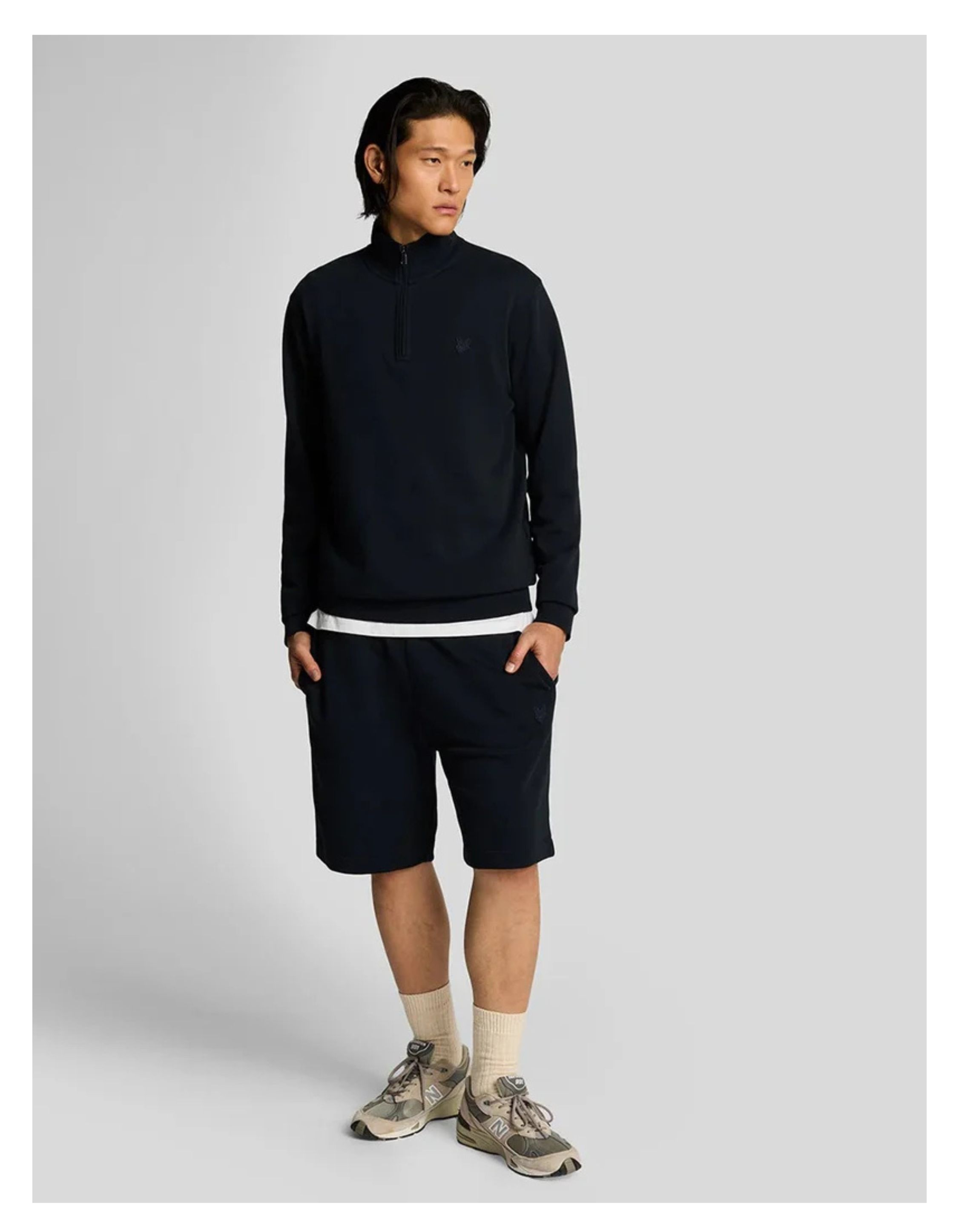 Lyle&scott Superfine Shorts Donkerblauw Ml2254ton