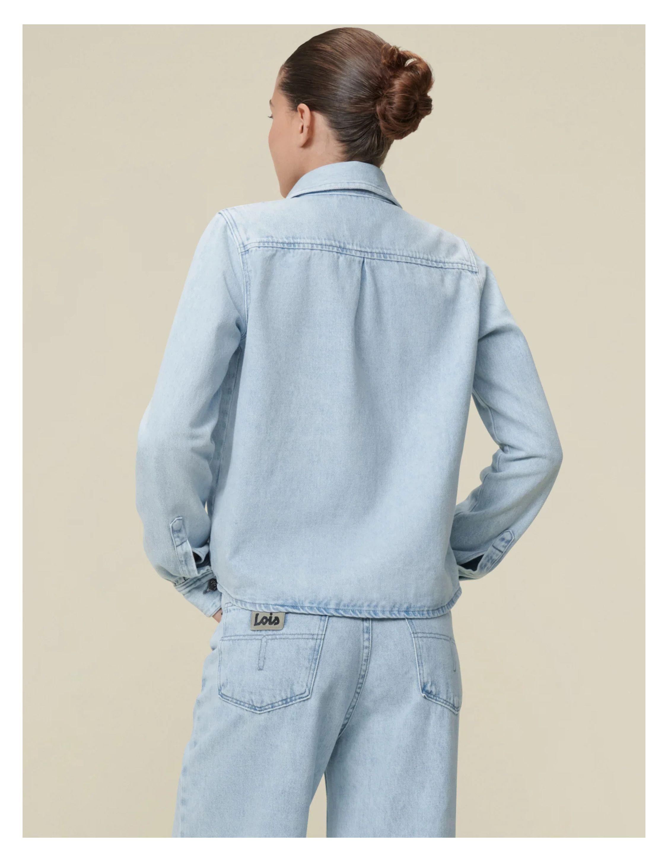 Lois Isa Blouses Lichtblauw 3486-7973