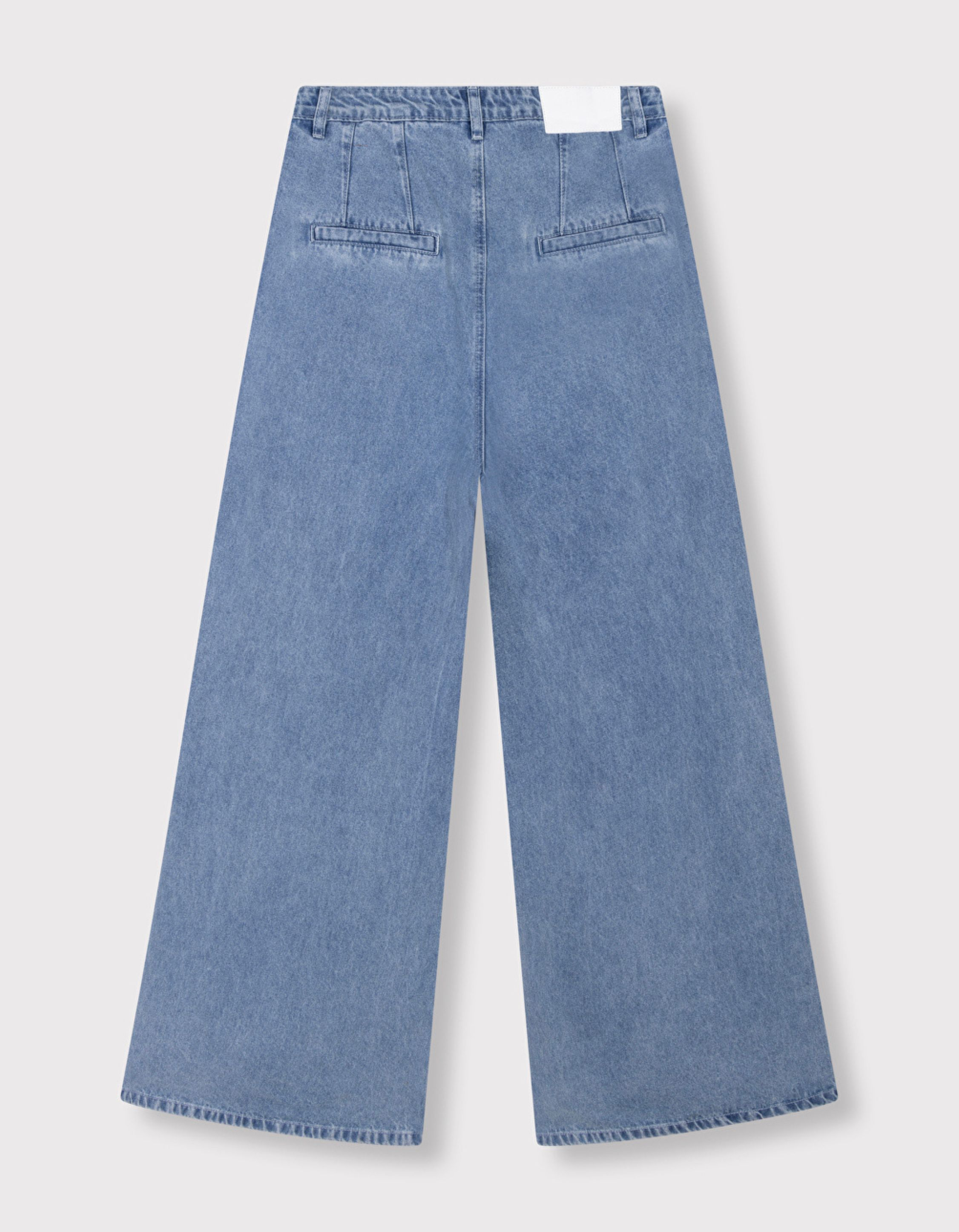 Alix The Label Ladies Woven Denim Wide Pants  Lichtblauw 2603198628