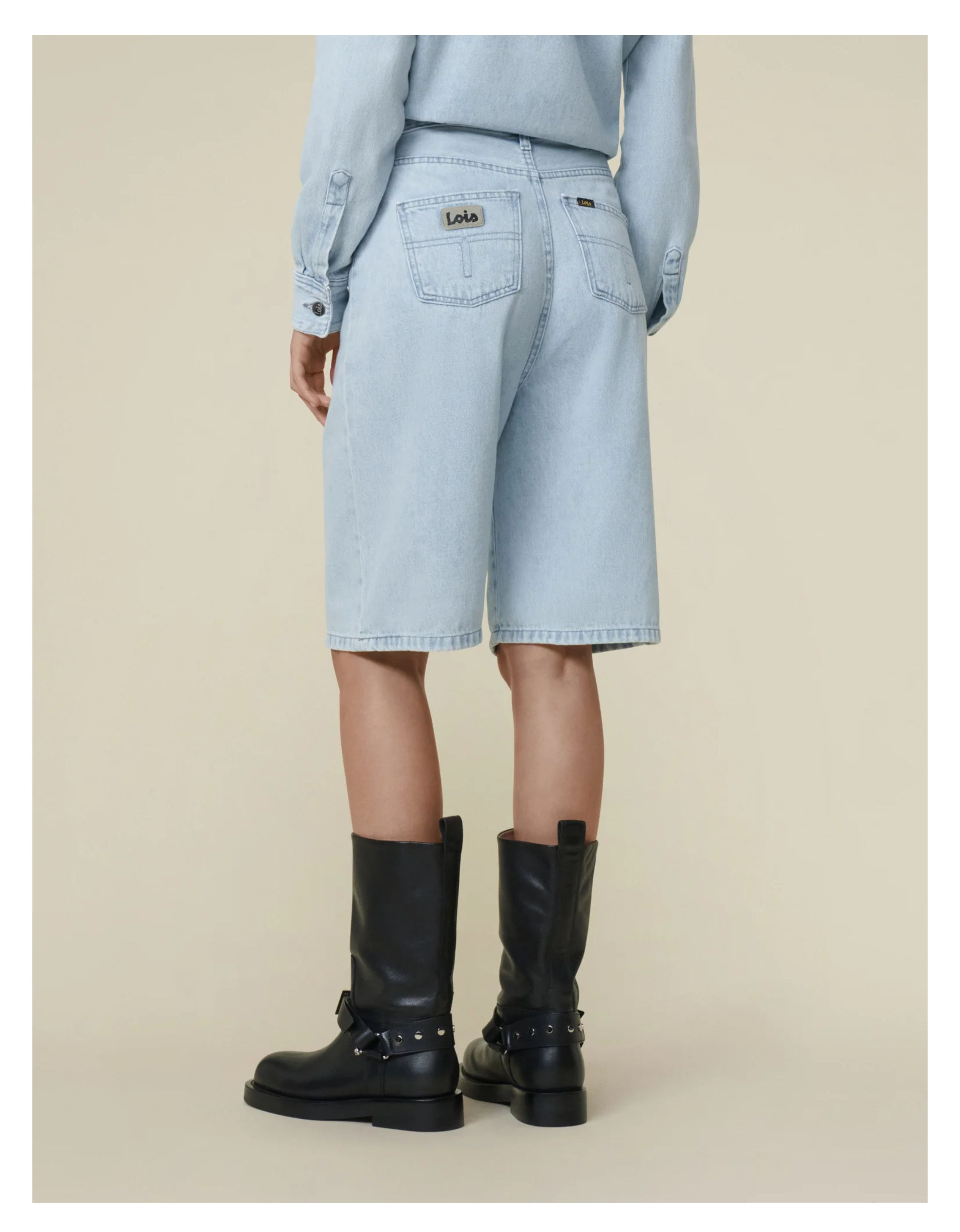 Lois Camille Short Shorts Lichtblauw 3320-7973