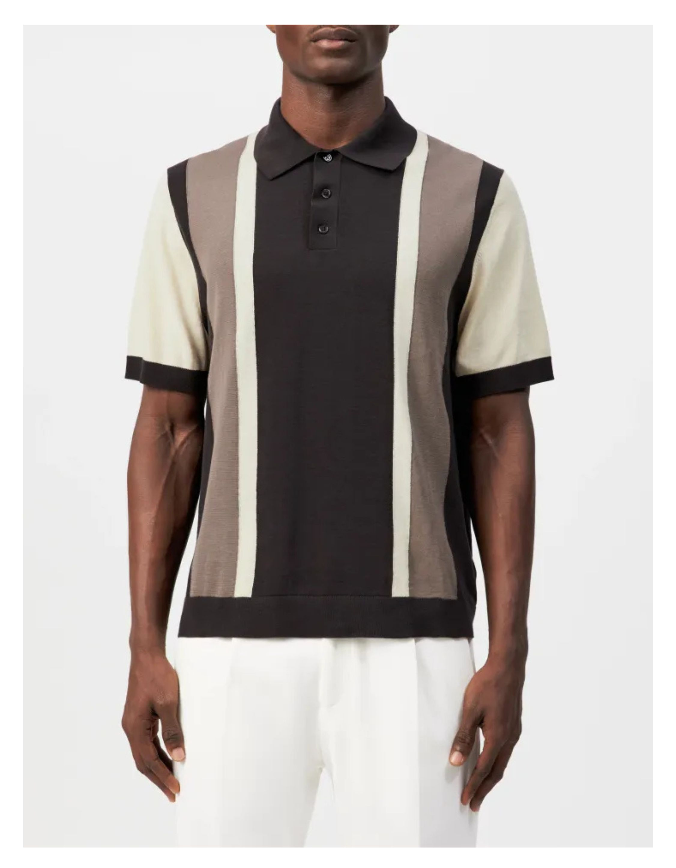 Drykorn Tamian Polos Bruin 424059 Tamian