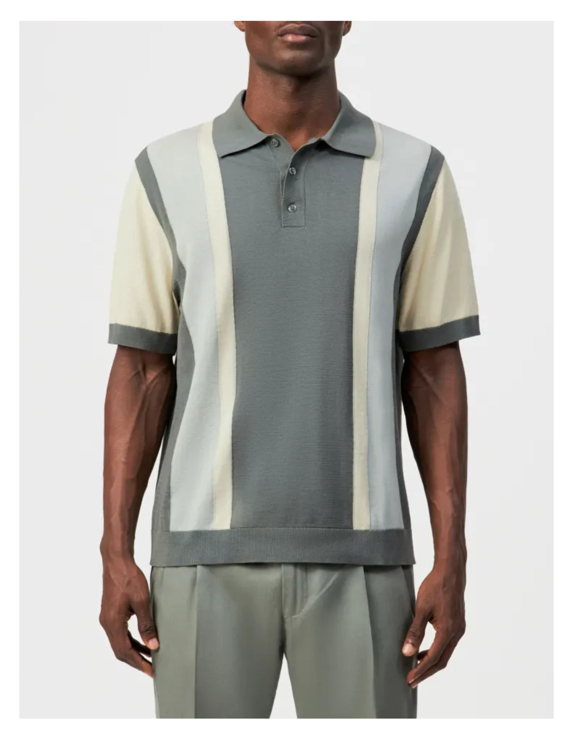 Drykorn Tamian Polos Groen 424059 Tamian