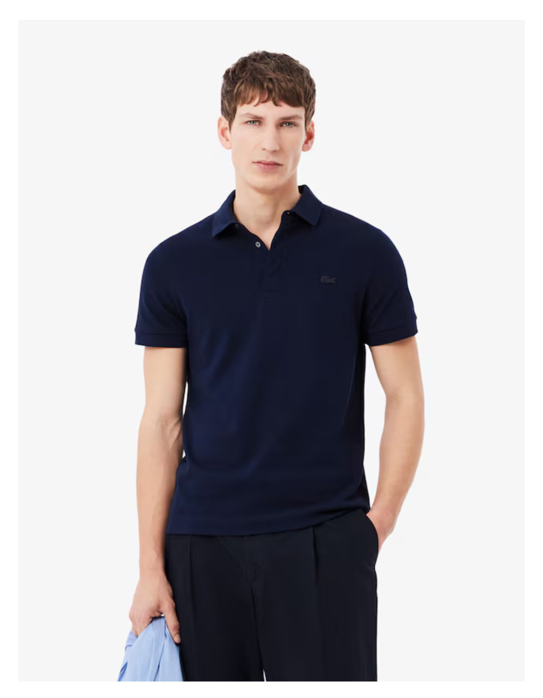 Lacoste 1hp3 Men's S/s Polo Polos Donkerblauw Ph5522-61
