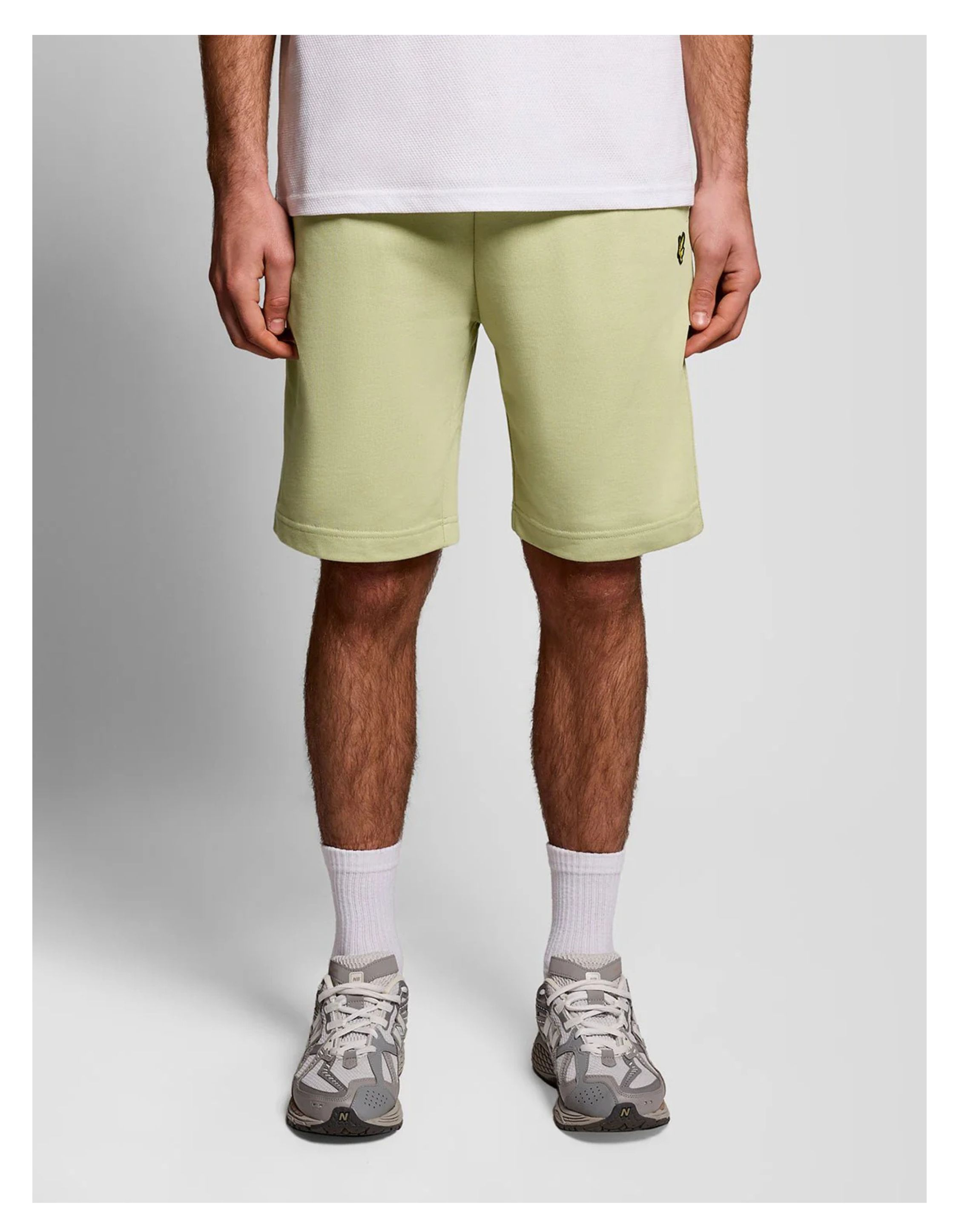 Lyle&scott Sweat Short Shorts Lichtgroen Ml414vog