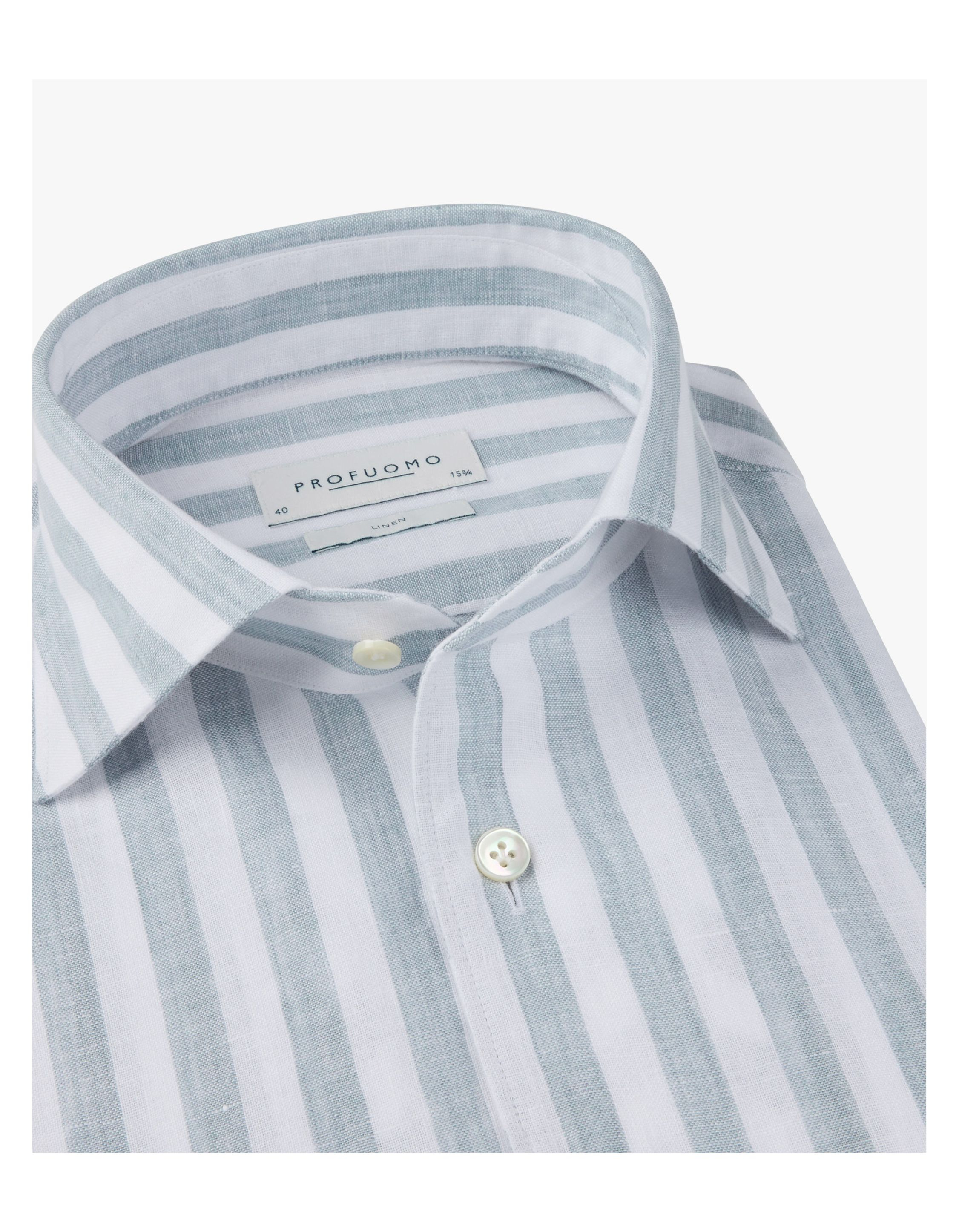 Profuomo Ppxh10019 Lange Mouw Overhemden Blauw Ppxh10019