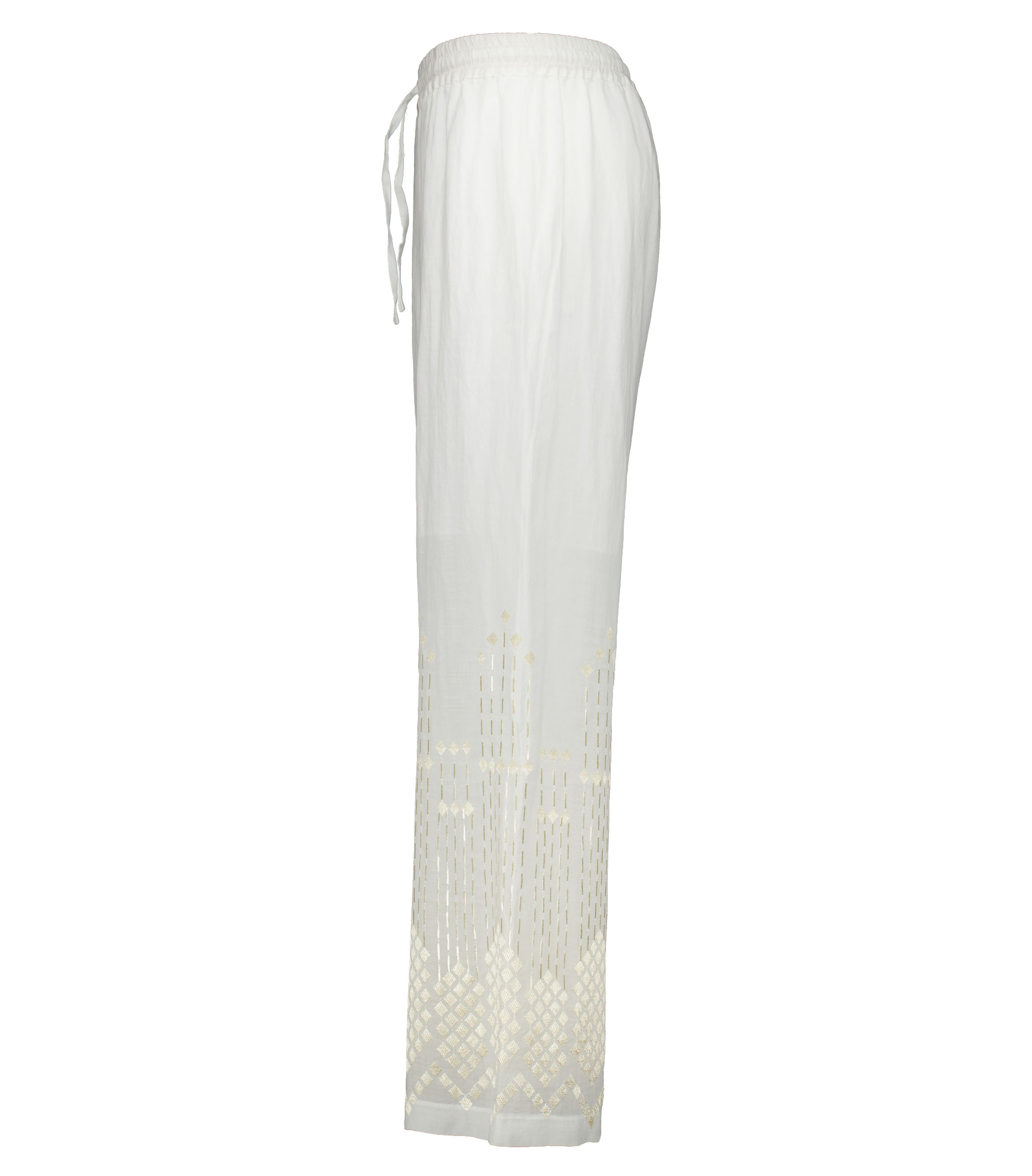 Greek Archaic Kori 4081083 Pantalons Wit S26k-4081083