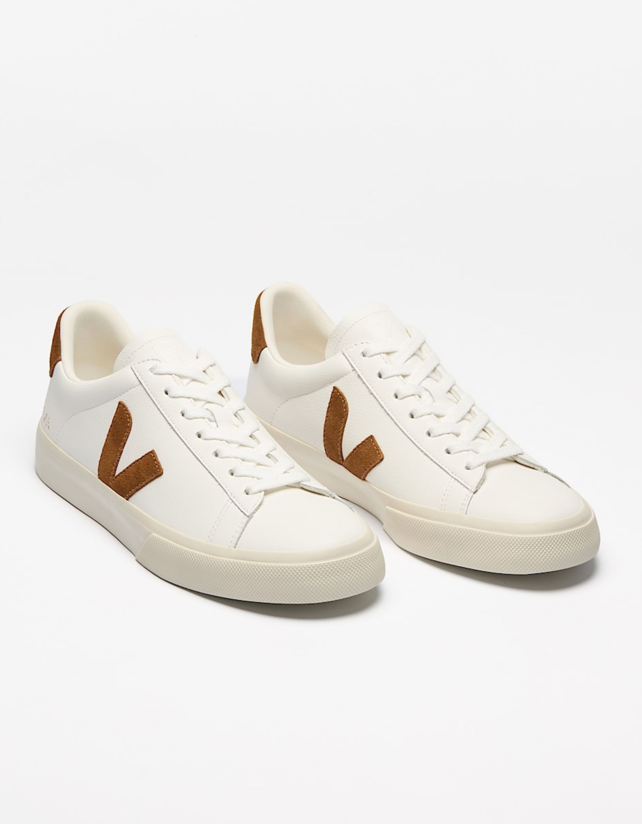 Veja Campo Leather Sneakers Wit Cp0521058