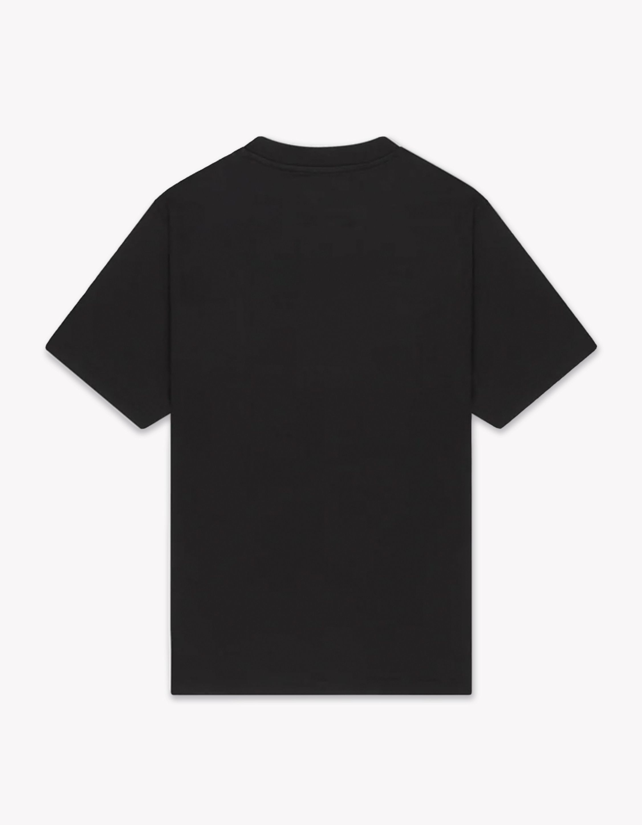 Croyez Etiquette T-shirt T-shirts Zwart Cra30026001