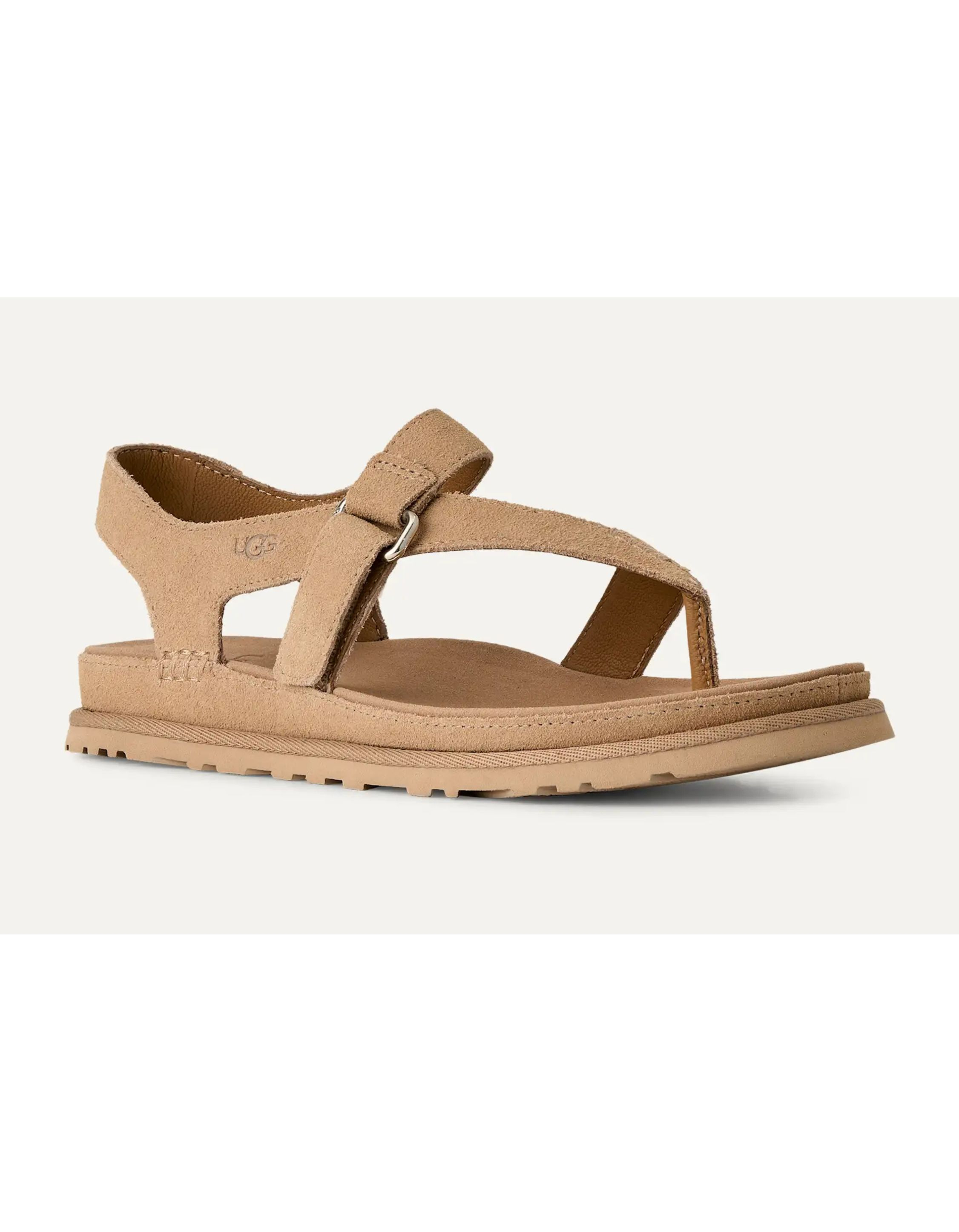 Ugg Goldengaze Toe Post Sandalen Zand 1175134