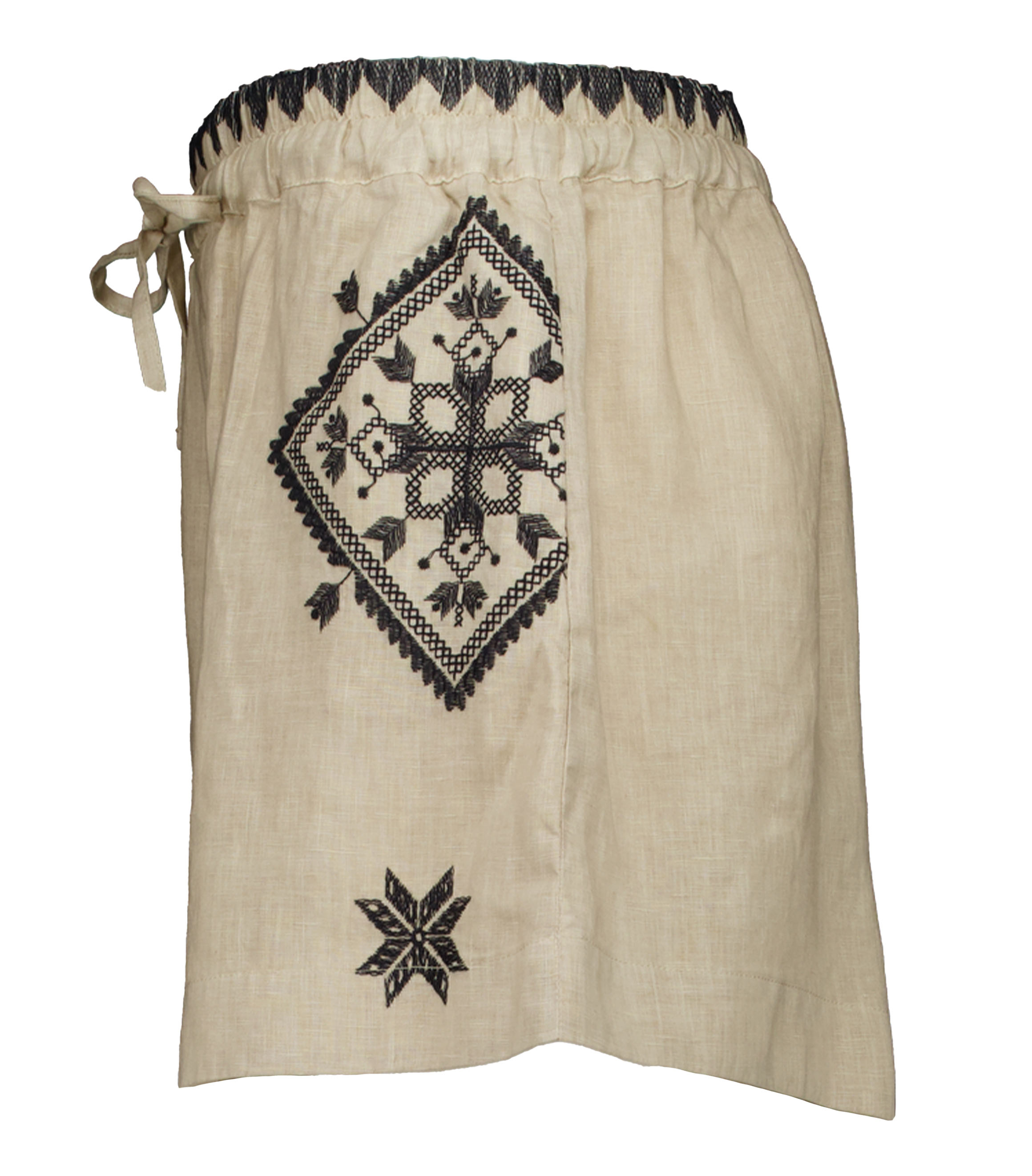 Greek Archaic Kori 2141070 Shorts Beige S26k-2141070