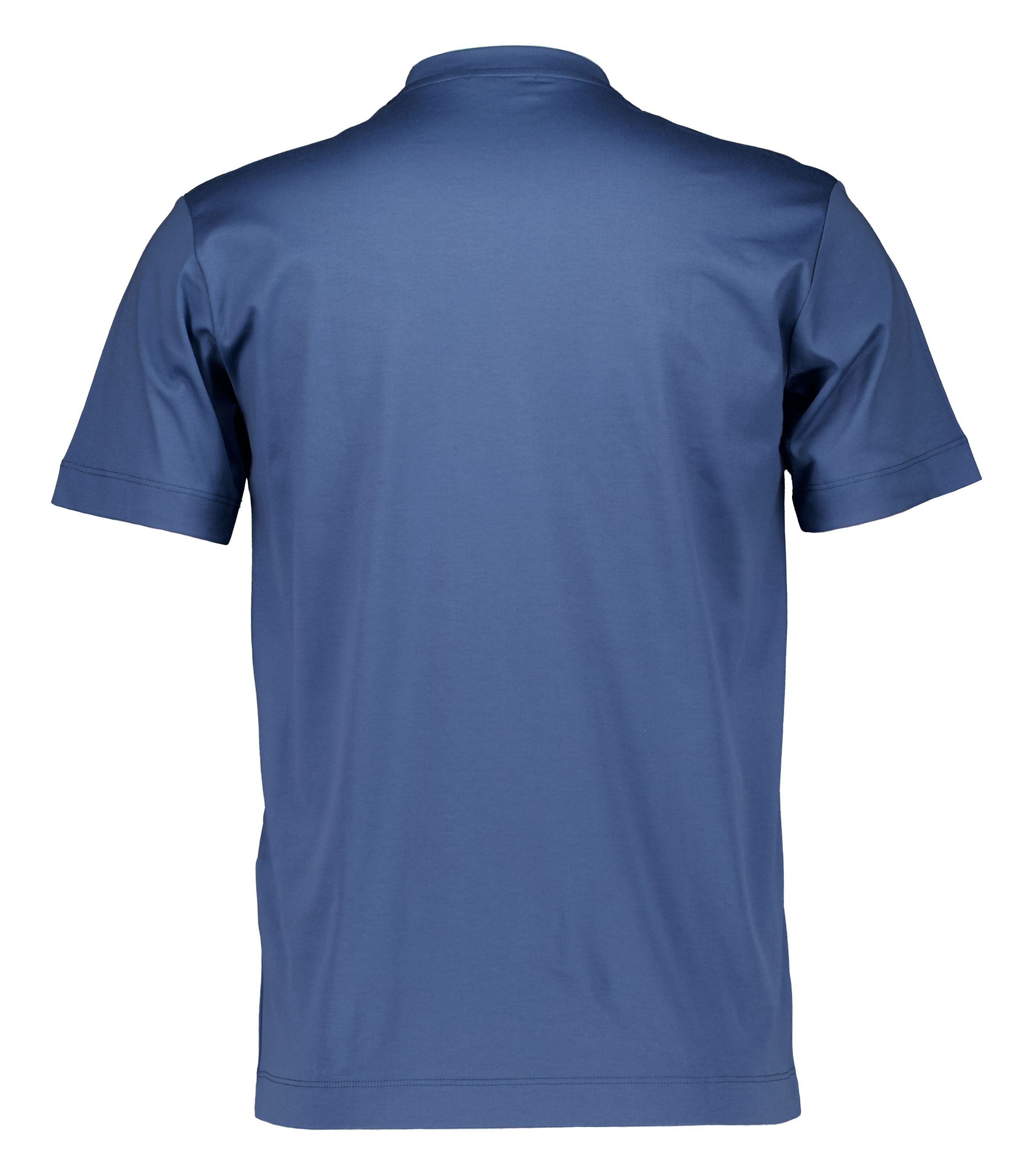 Valenza Interlock Supima T-shirts Blauw 1001