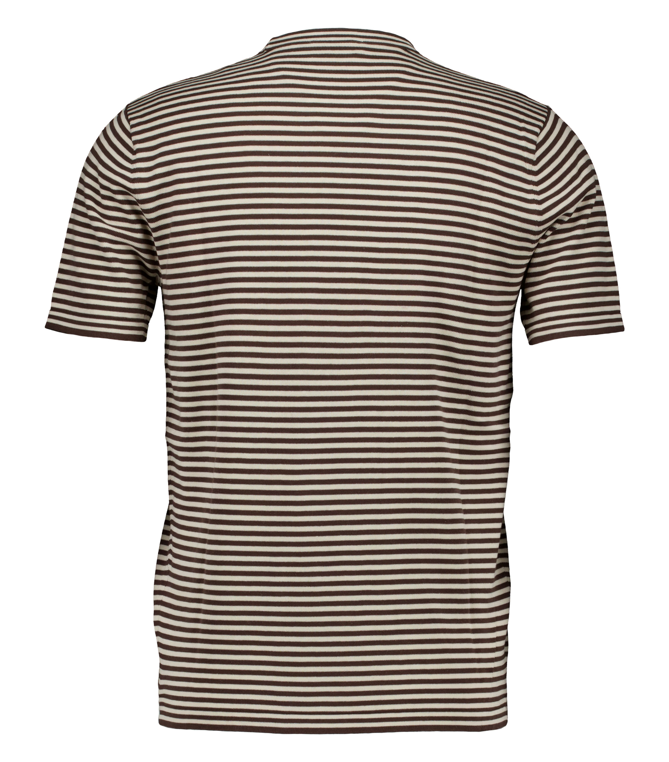 Seven Dials Weaving T-shirts Donkerbruin Sdl26106hu27