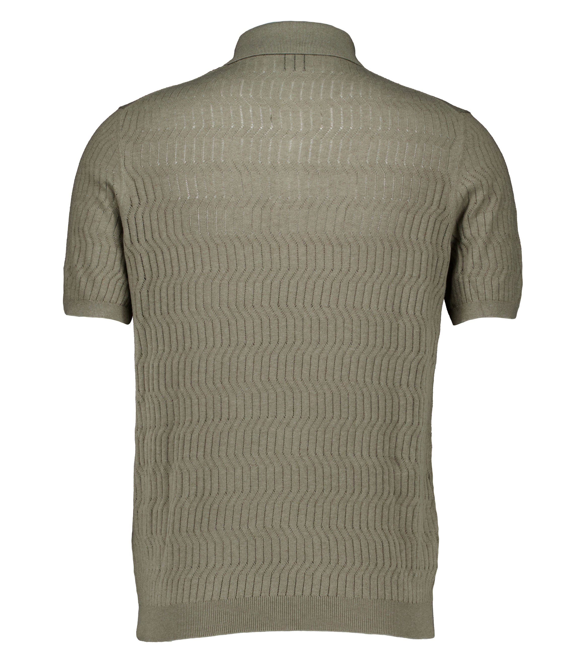 Bugatti Herren Polo 1/2 Arm Polos Groen 7100-15553e