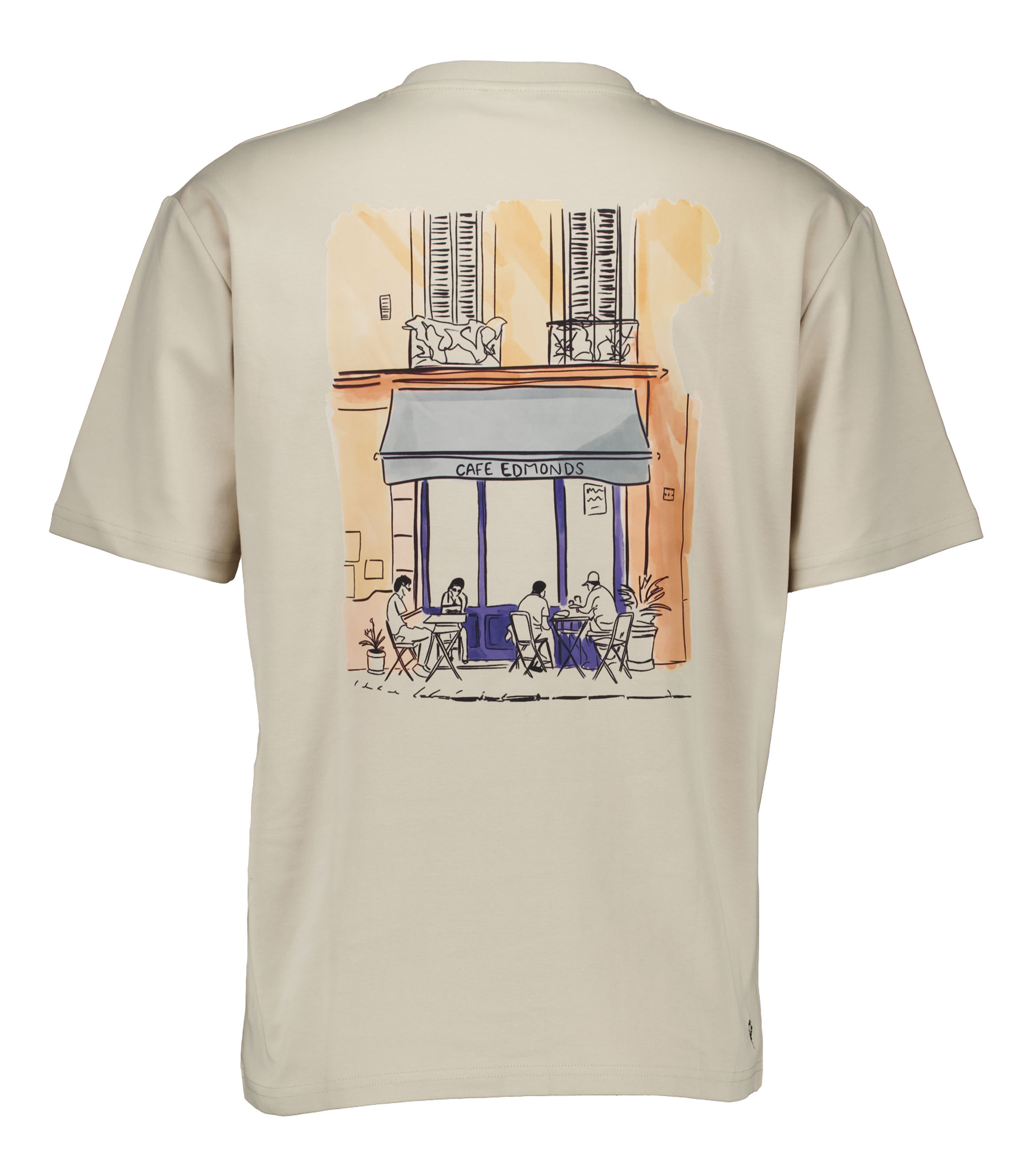 Edmonds La Terrasse T-shirts Zand La Terrasse