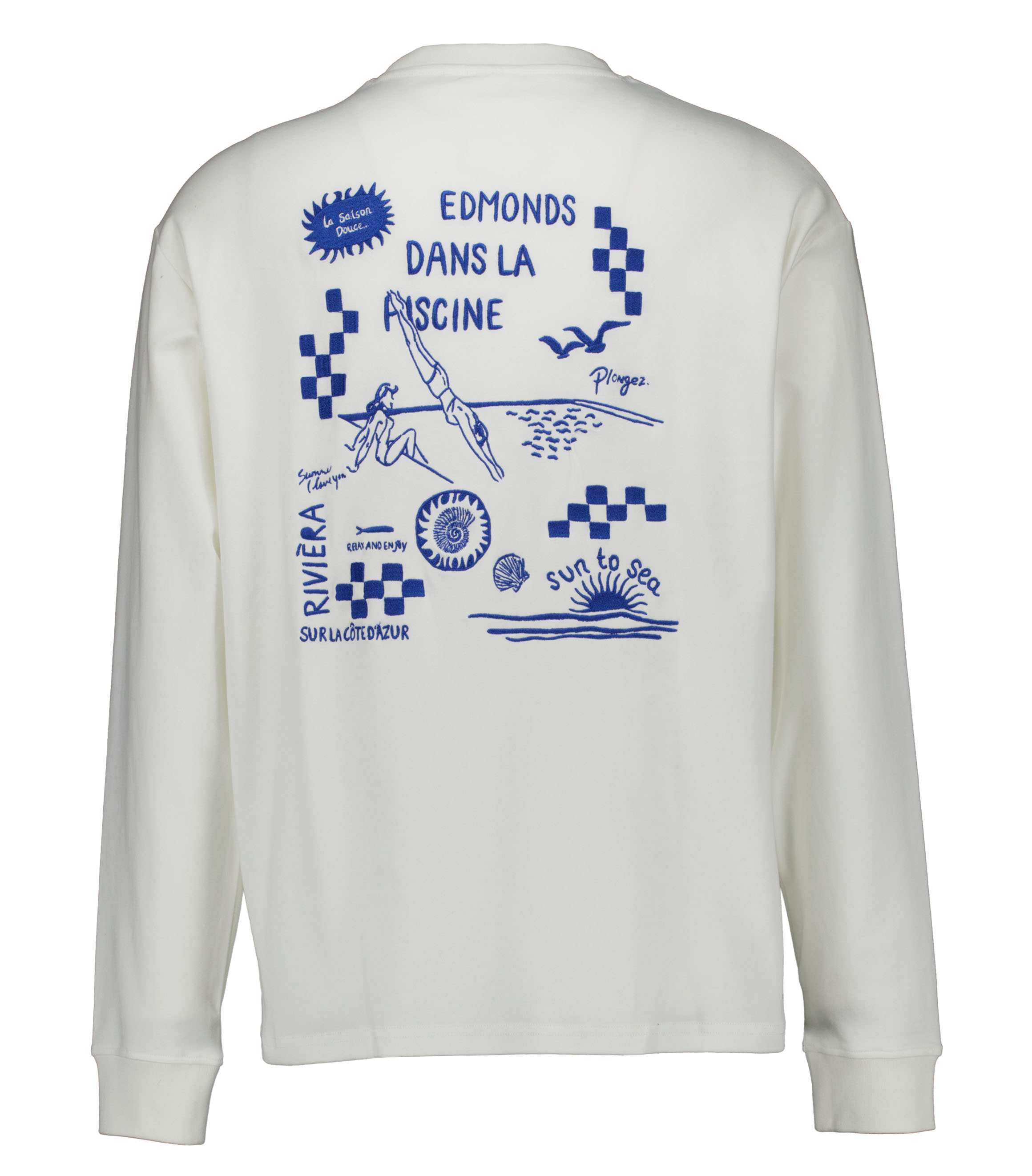Edmonds La Piscine Longsleeve Longsleeves Off White La Piscine Longsleeve
