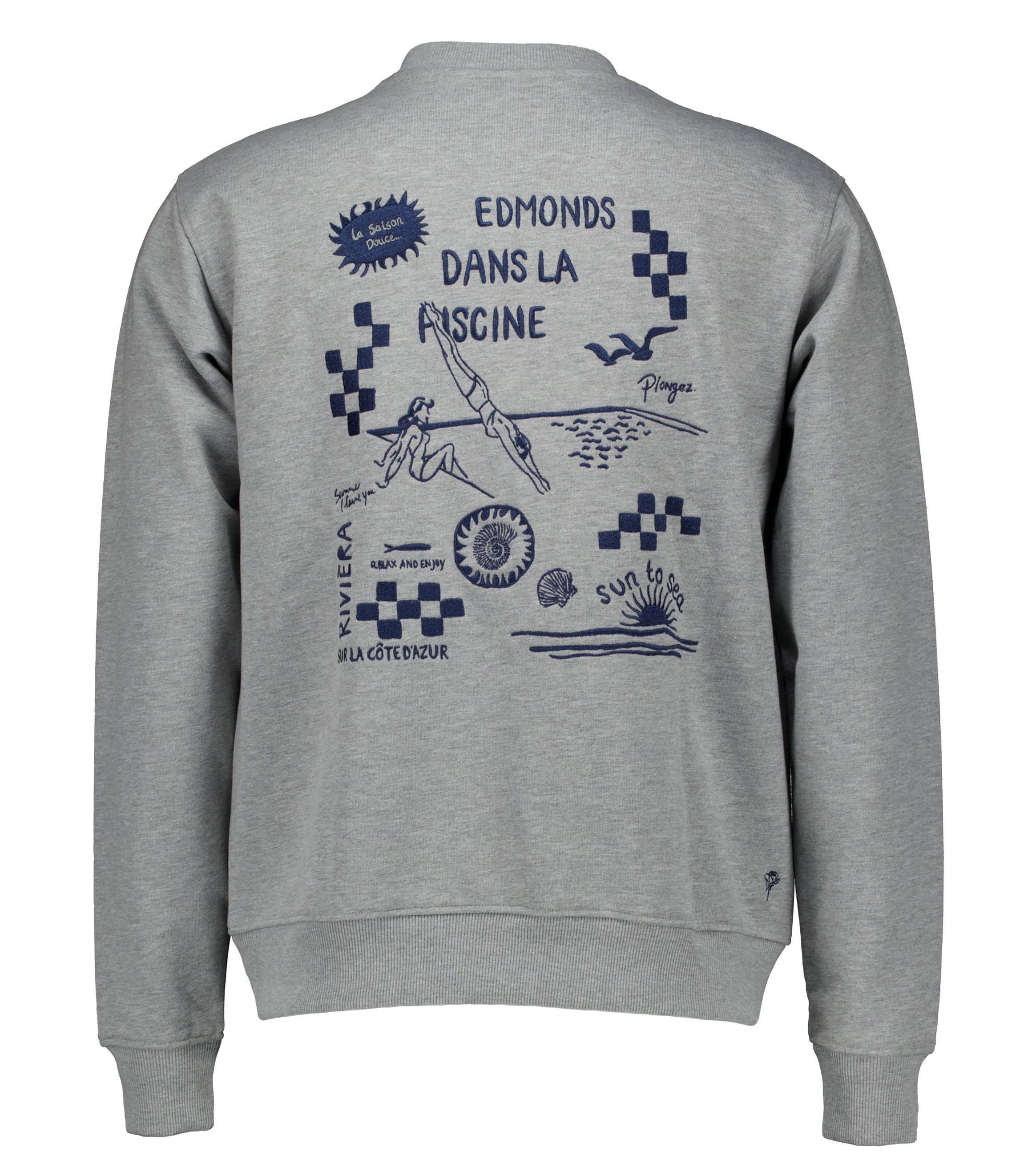 Edmonds Dans La Piscine Sweaters Grijs Dans La Piscine