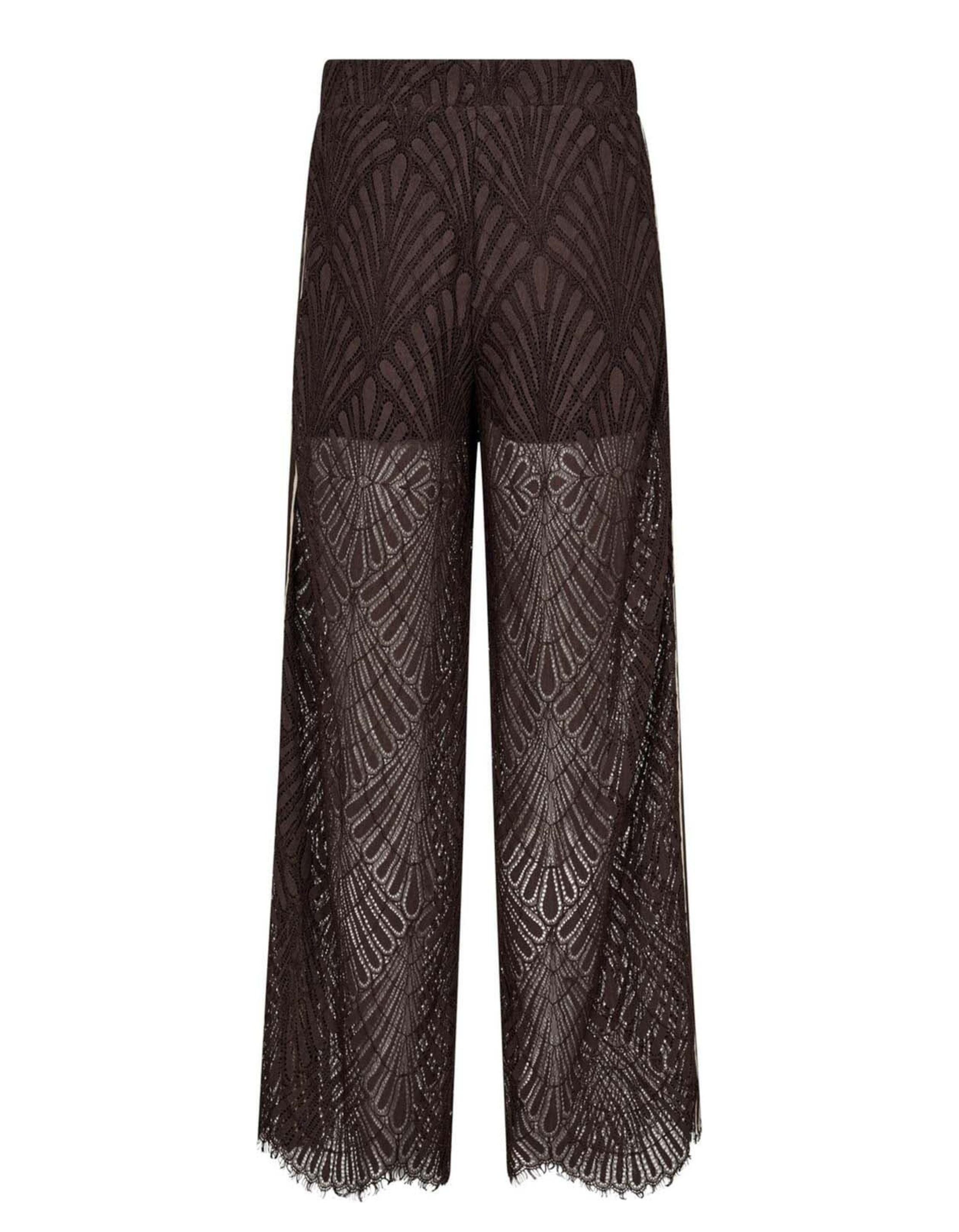 Co Couture Leticc Pantalons Donkerbruin 41084