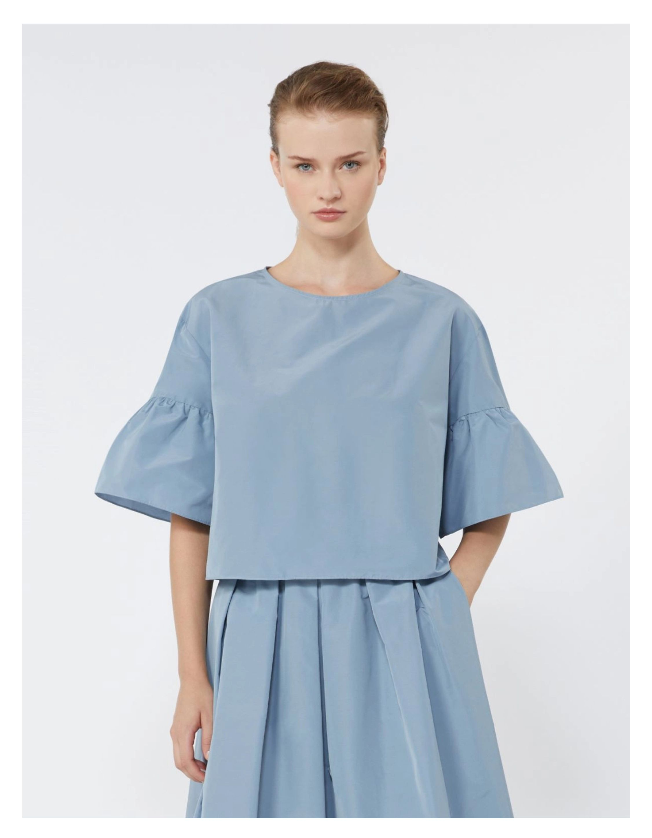 Max Mara Weekend Wkdbreak Tops Lichtblauw 2615111152600