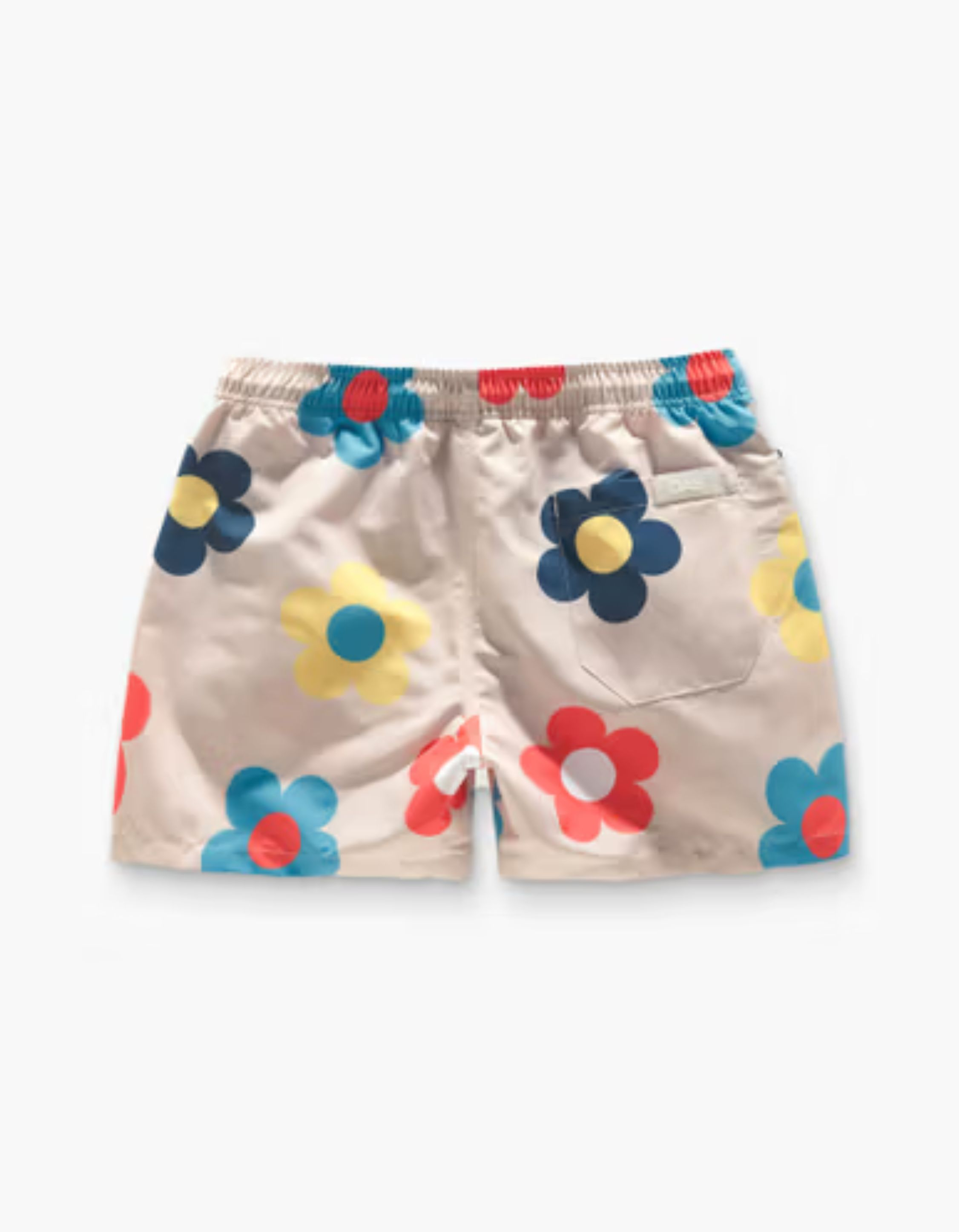 Oas 5001 Zwembroeken Beige Daisy Swim Shorts