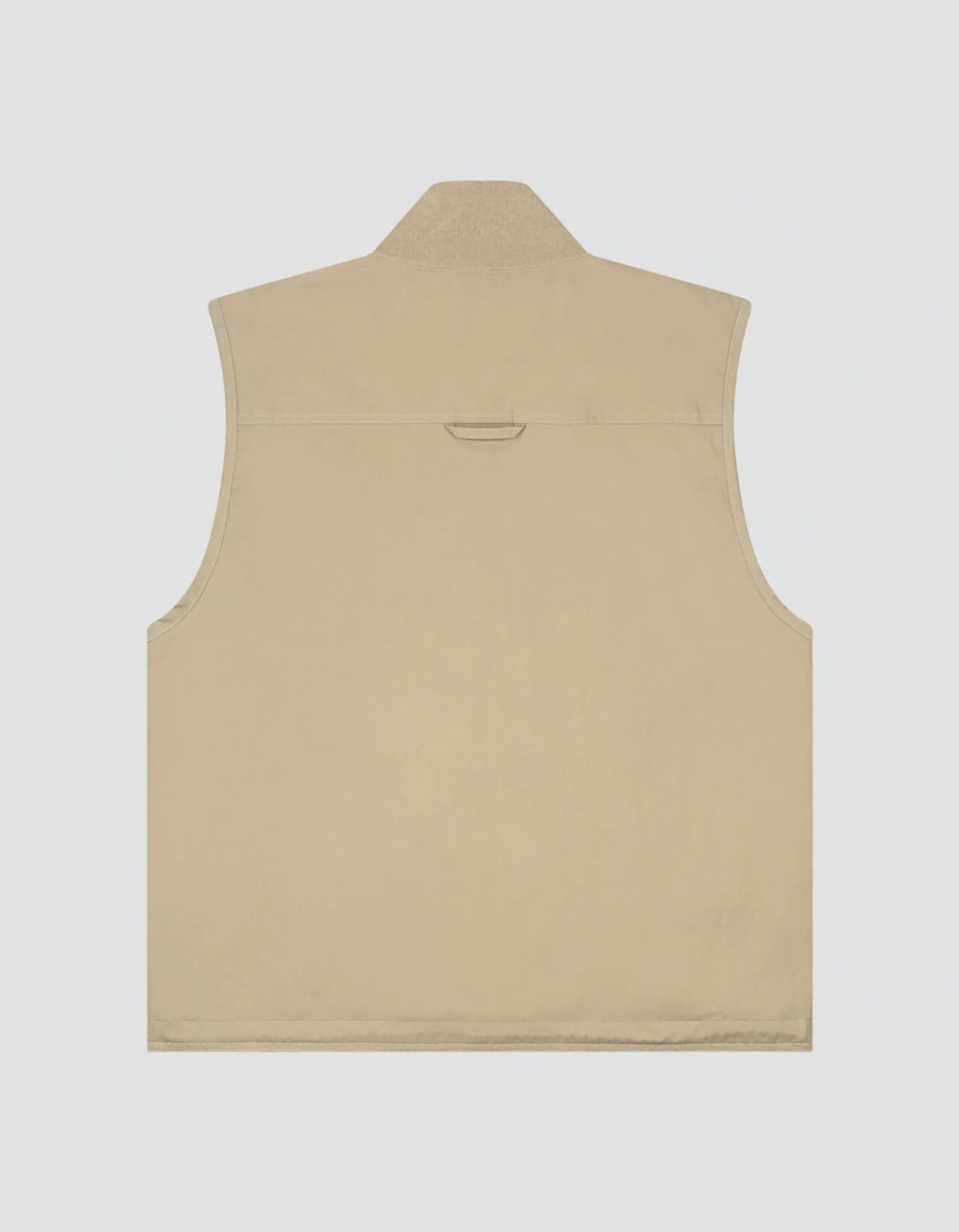 Olaf Zip Up Workwear Gilet Gilets Beige M240502