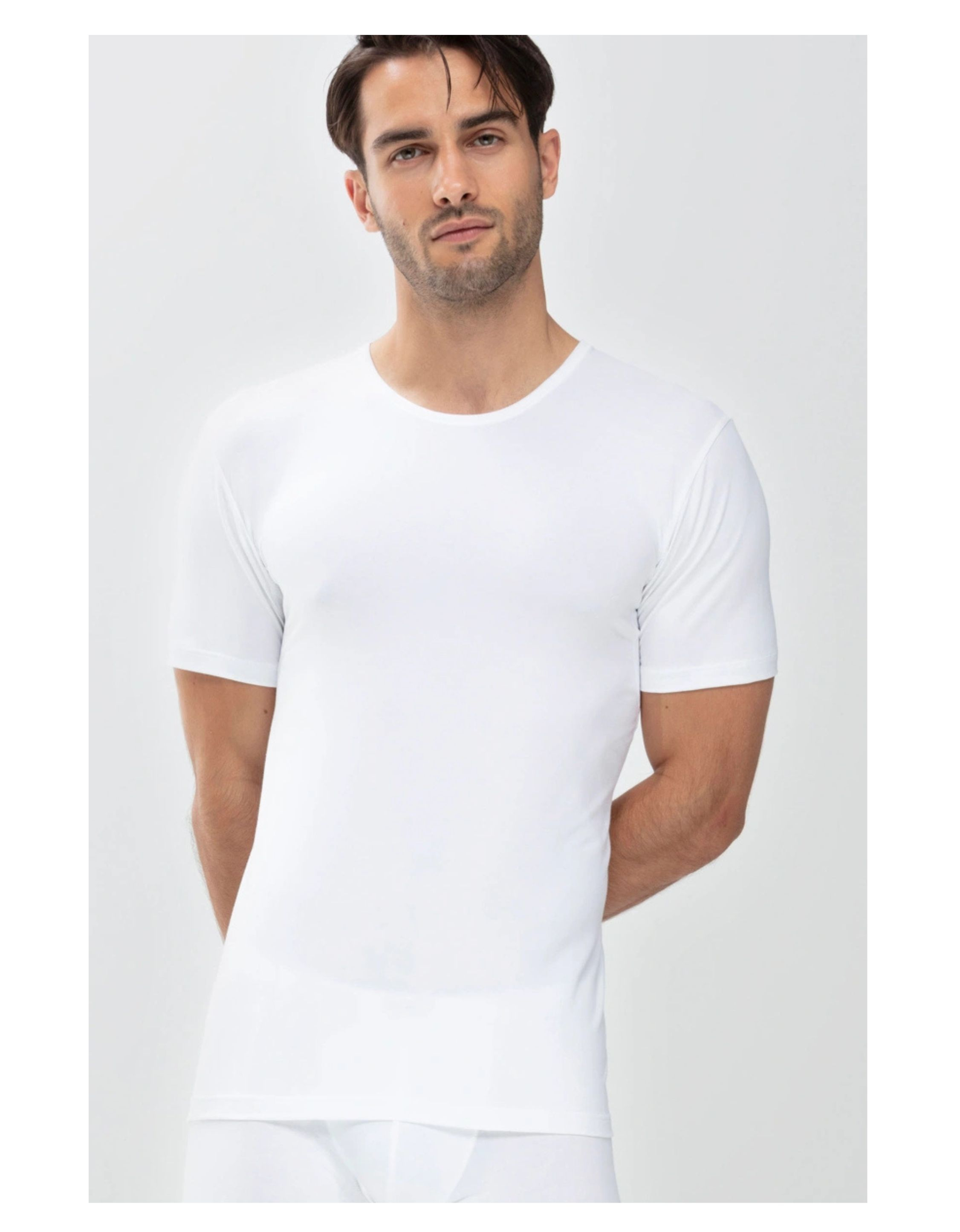 Mey Business Round-neck T-shirts Wit 46082