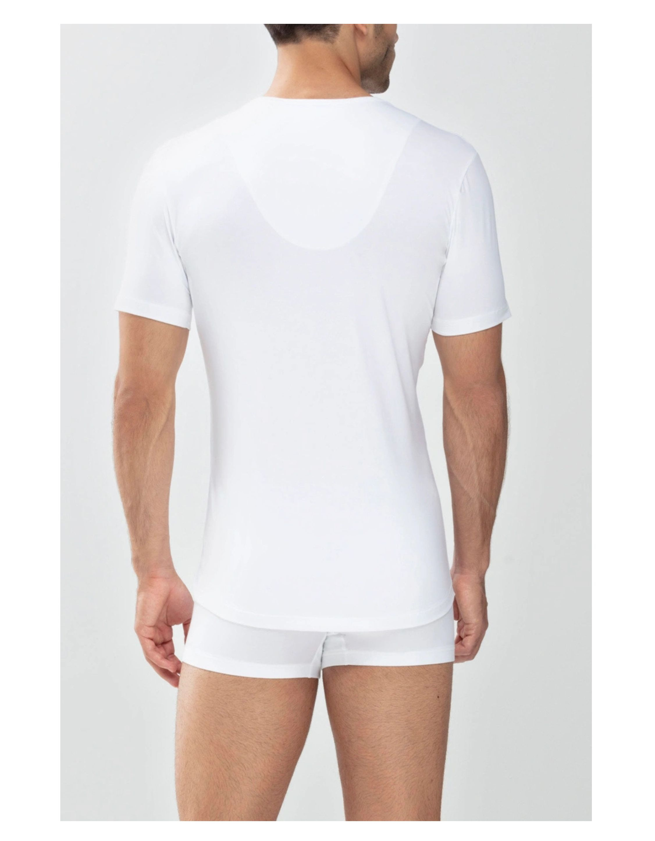 Mey Business Round-neck T-shirts Wit 46082