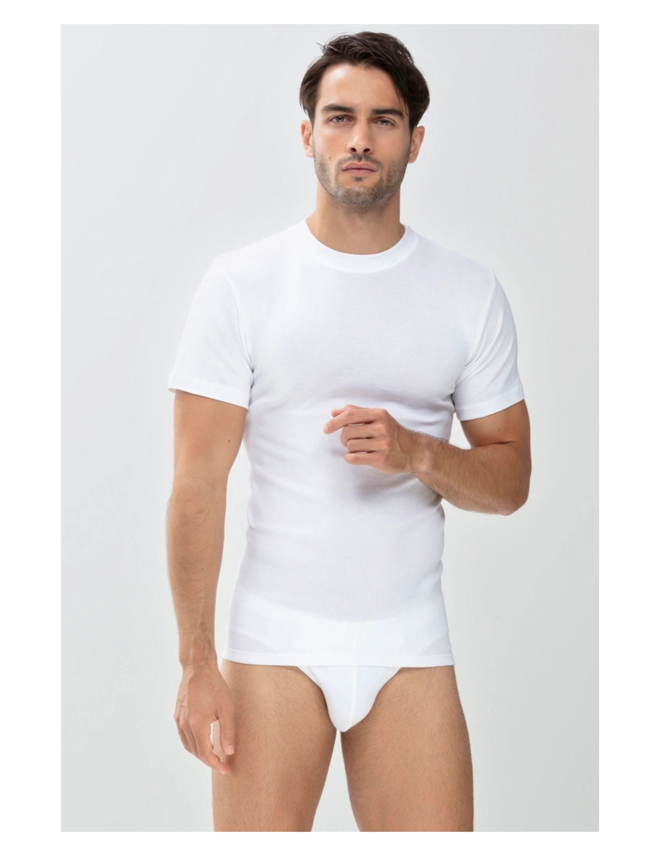 Mey Olympia-shirt T-shirts Wit 49003