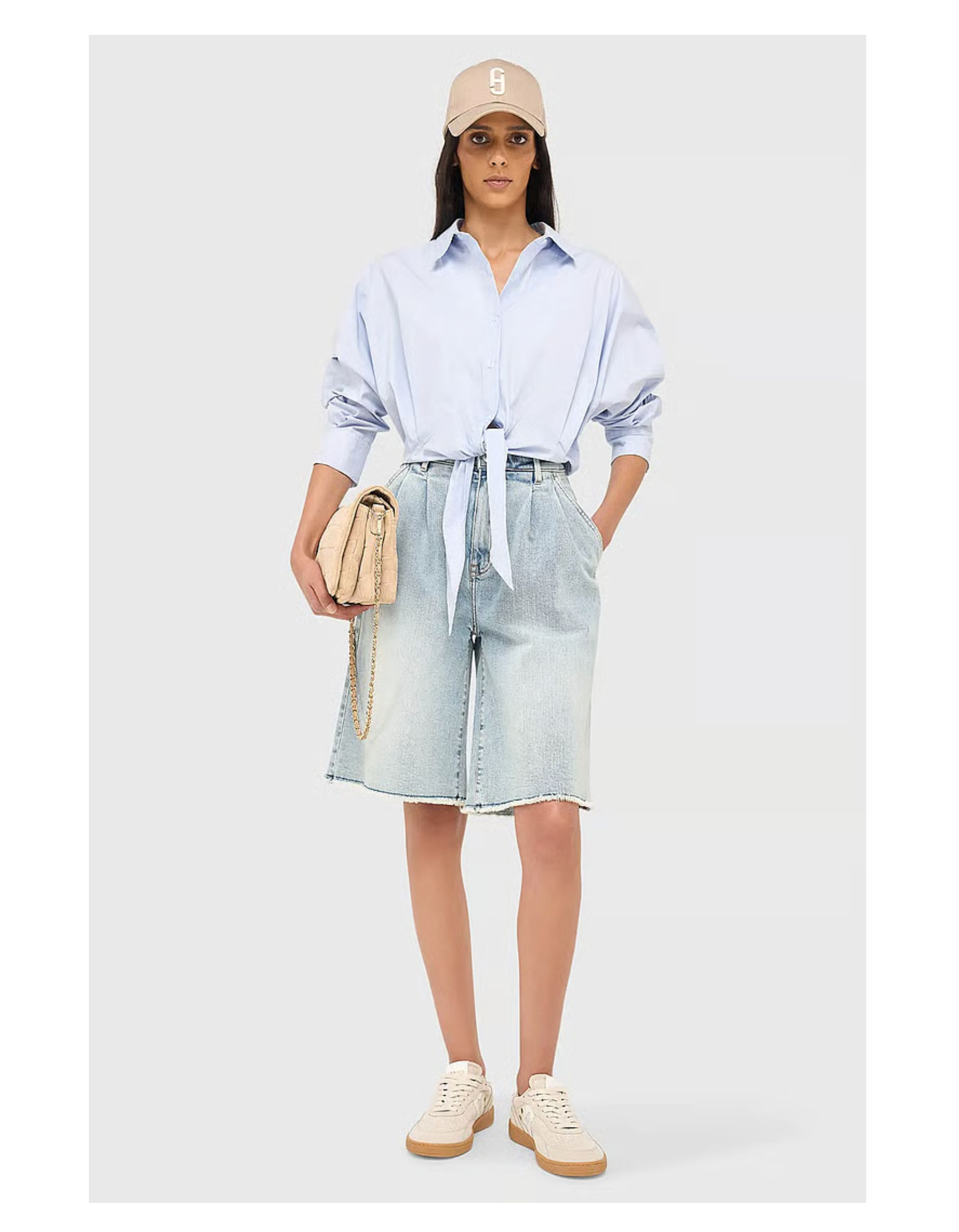 Janice Strik Blouse Blouses Blauw David