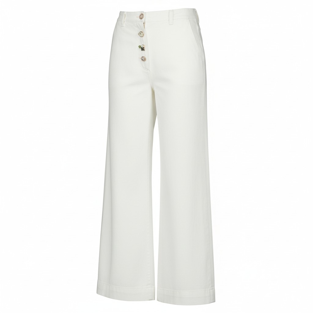 Mo.née Jeco256 Pantalons Ecru Jeco256