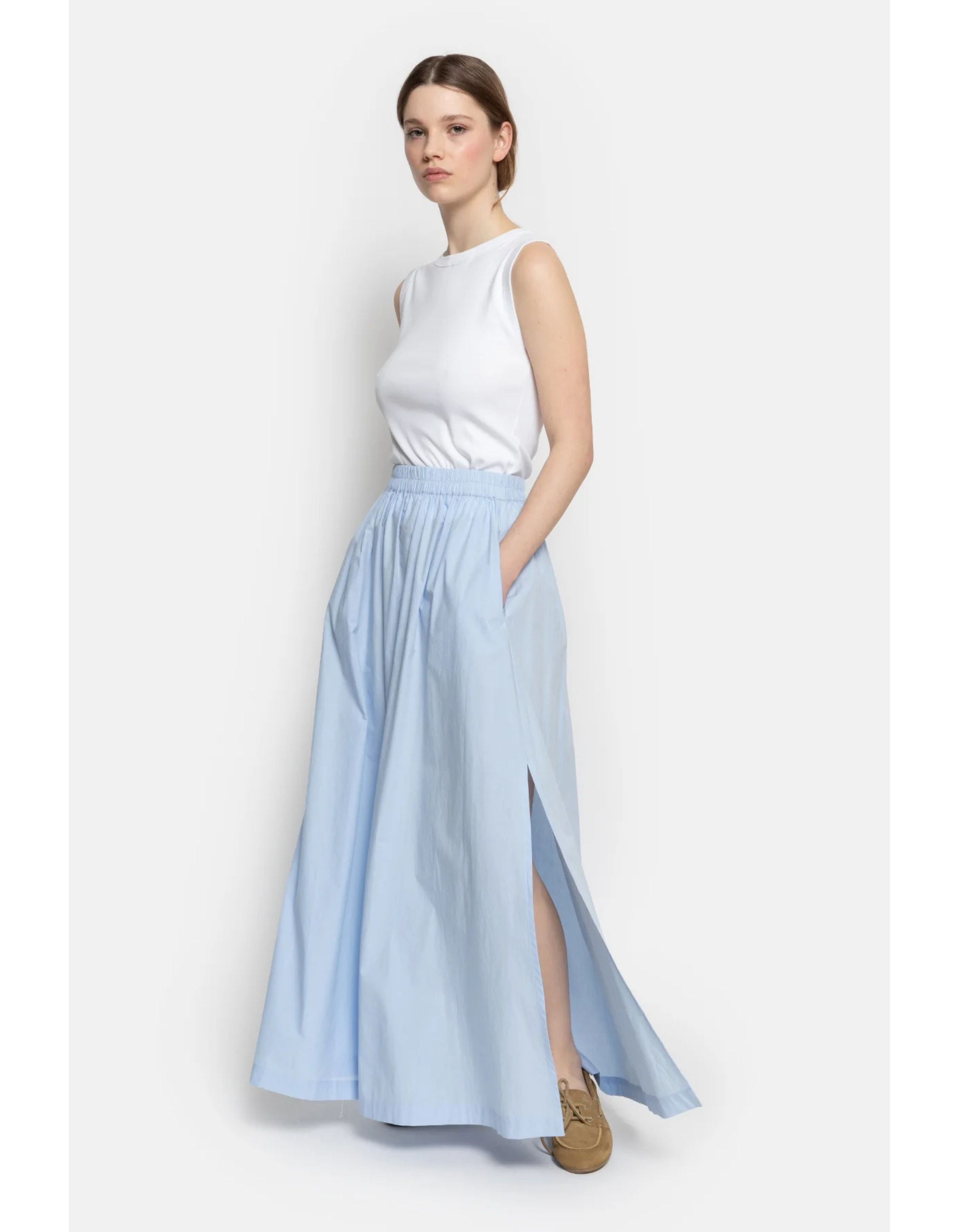 Âme Antwerp Kilt Rokken Lichtblauw Kilt