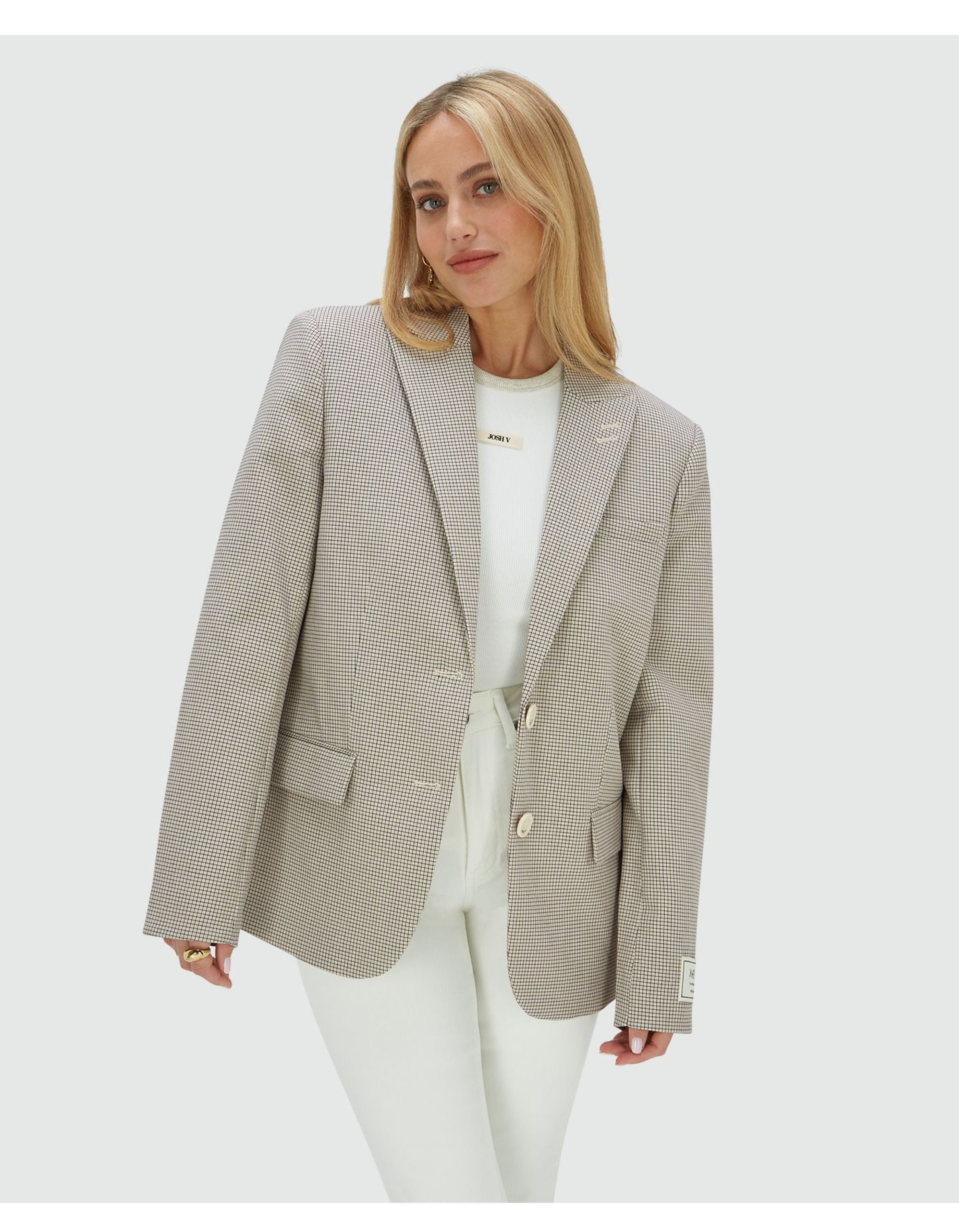 Josh V Nick Blazers Beige Jv-2602-0301