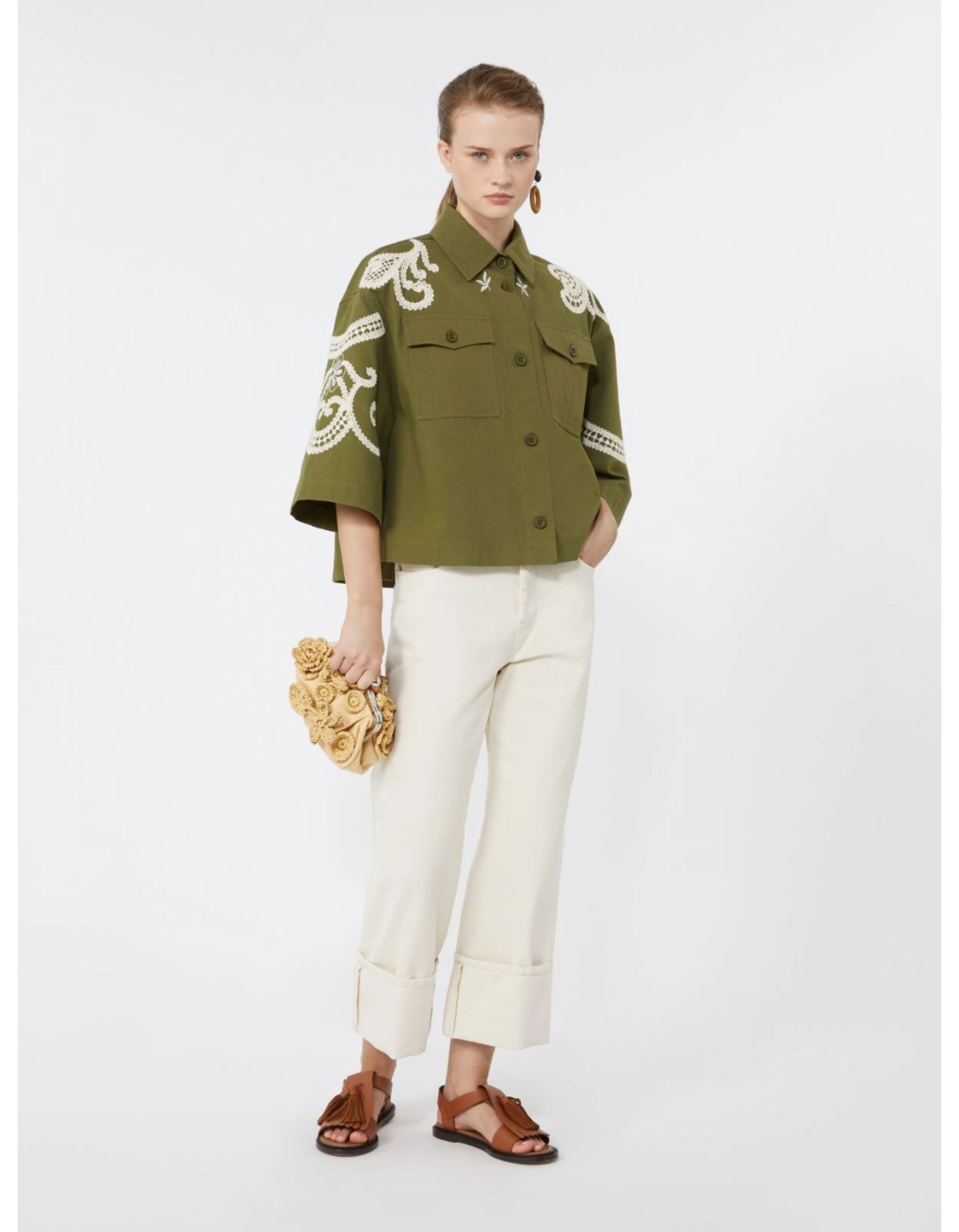 Max Mara Weekend Wkdcomo Blouses Khaki 2615041012600