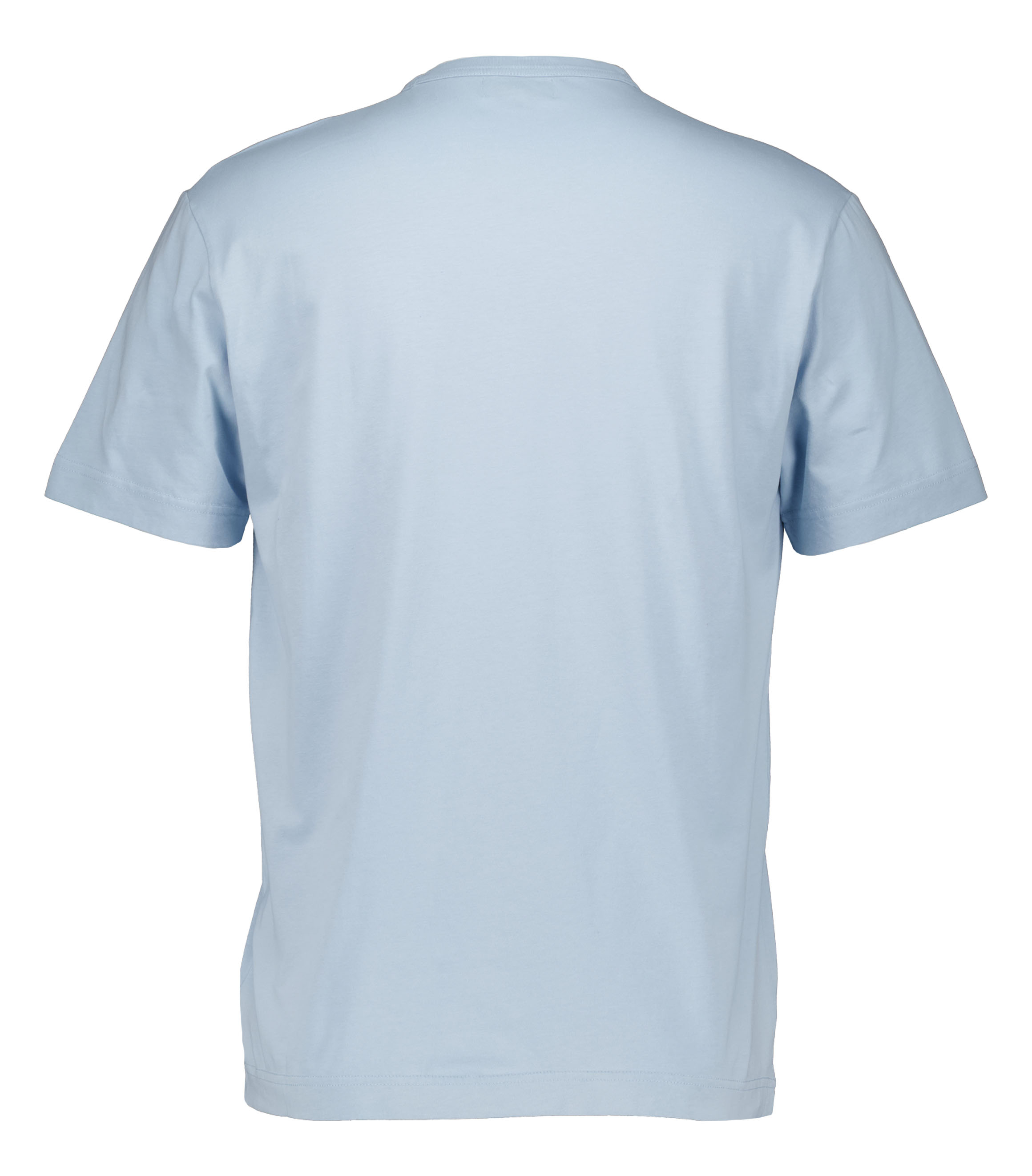 Woolrich Cotton Logo T-shirts Lichtblauw Cfwote2012mrut5334