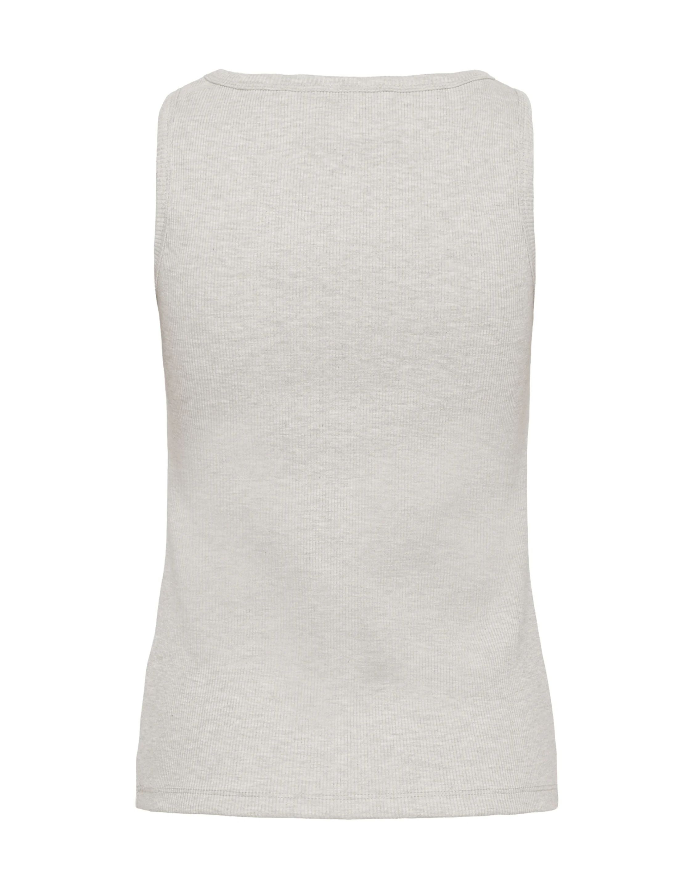 My Essential Wardrobe Mwmandy Tops Lichtgrijs 10705497