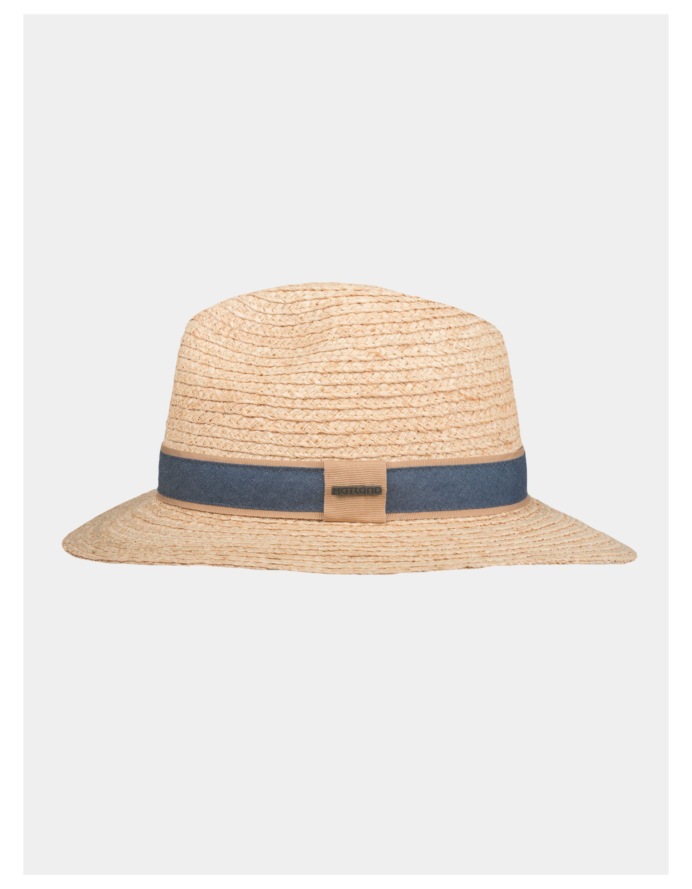 Hatland Headwear Ermerson Organic Raffia Hoeden Naturel 55112