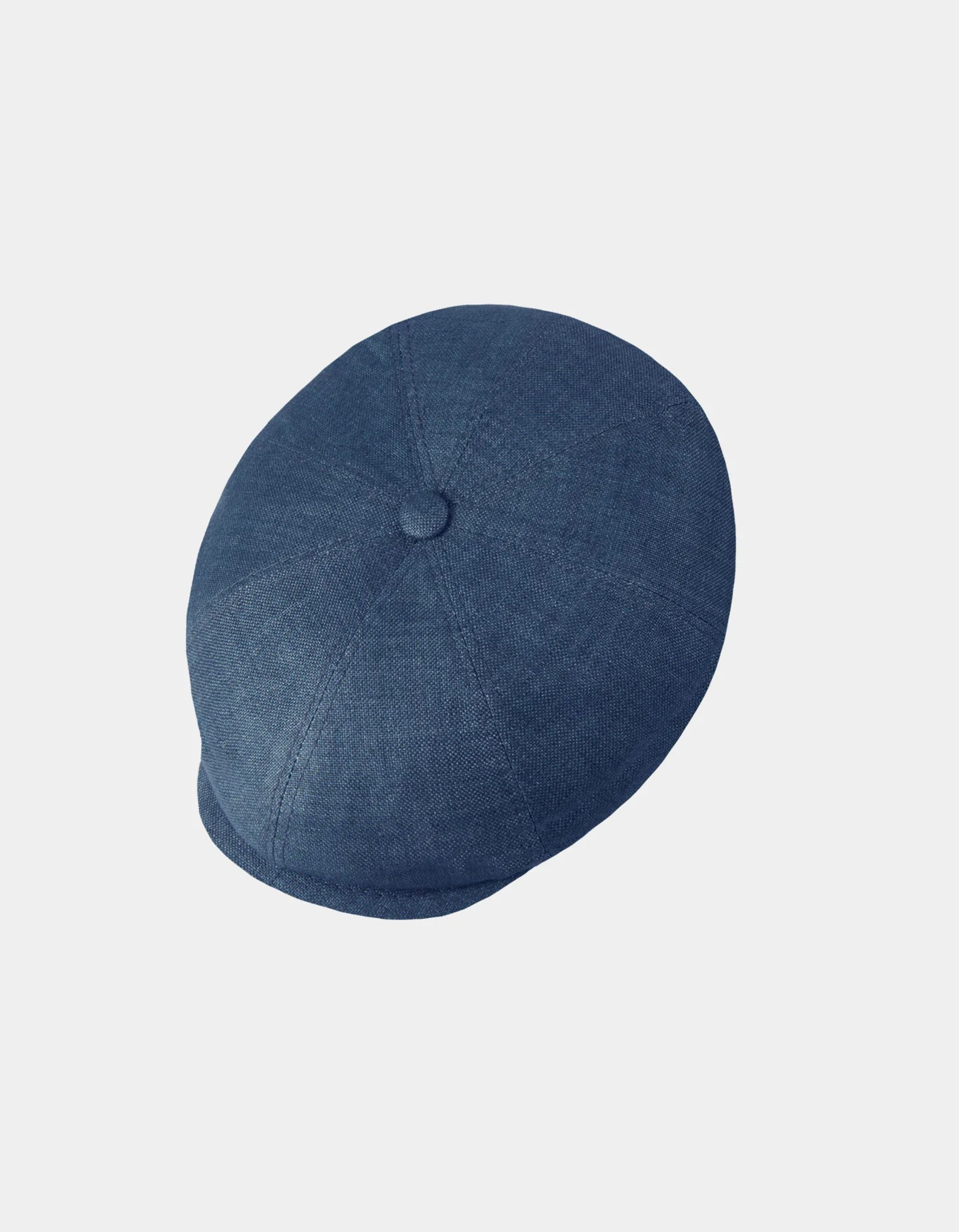 Hatland Headwear Cullum Linen Petten Blauw 67007