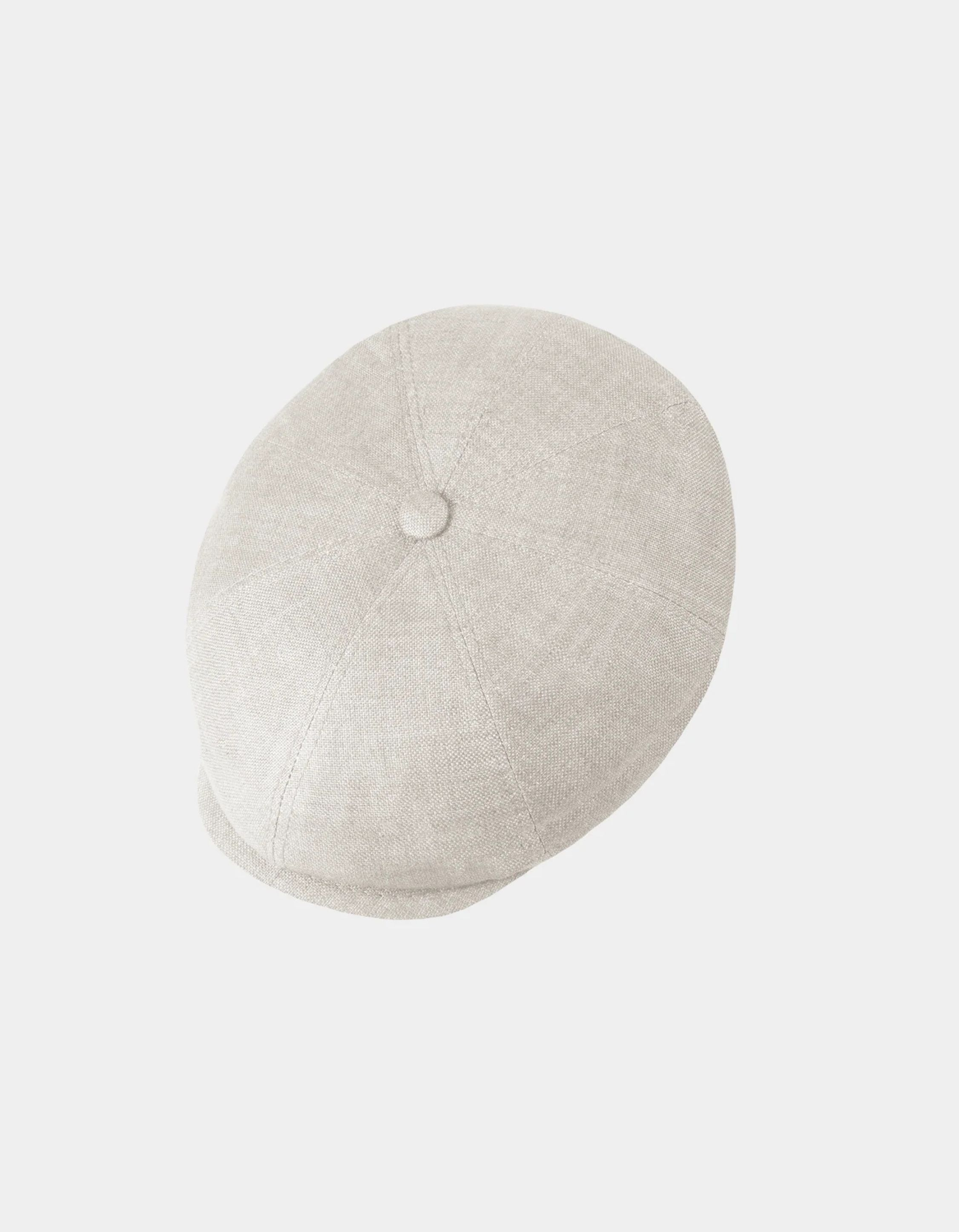 Hatland Headwear Cullum Linen Petten Naturel 67007