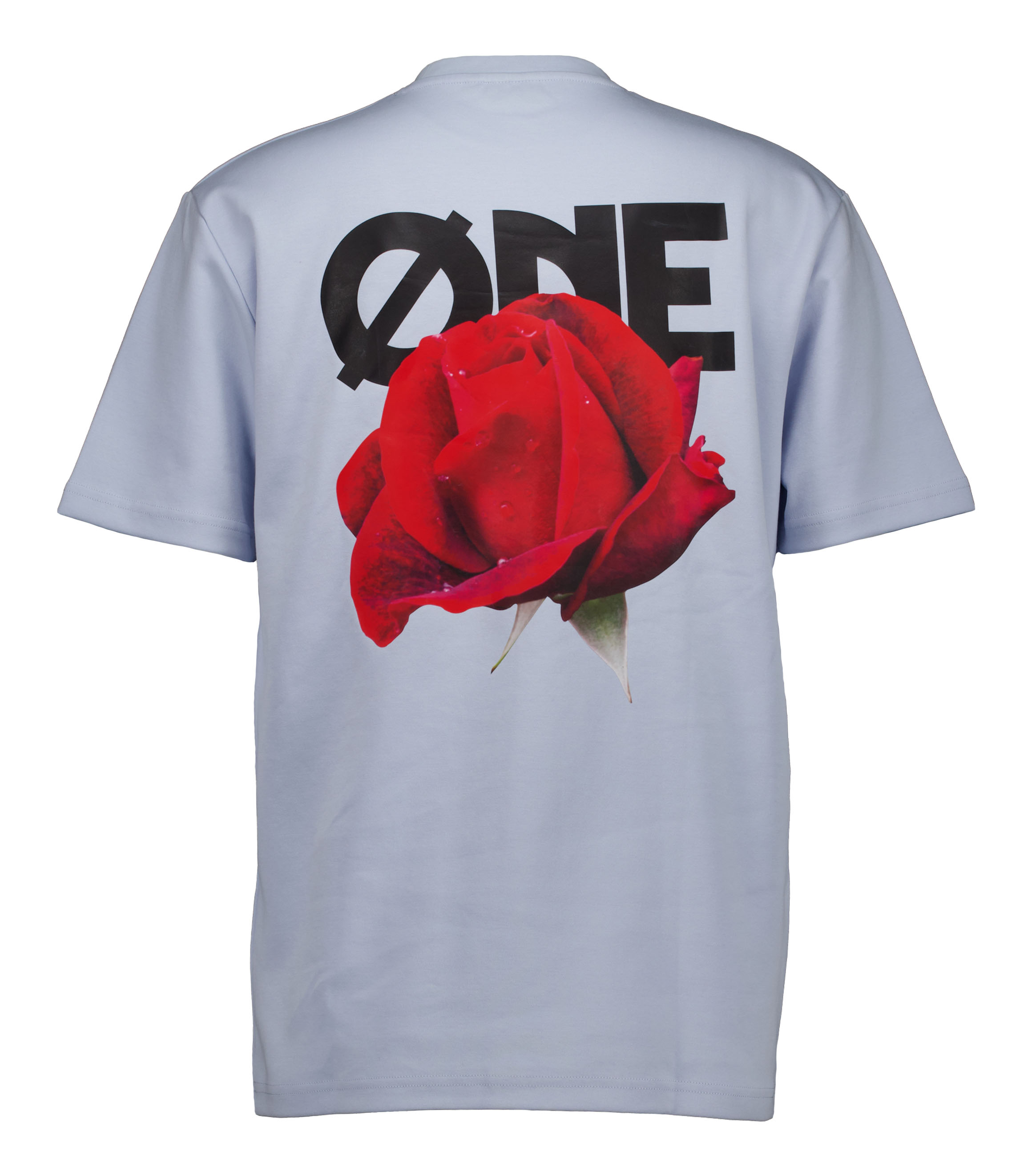 One First Movers Super Rose T-shirts Blauw Super Rose Tee
