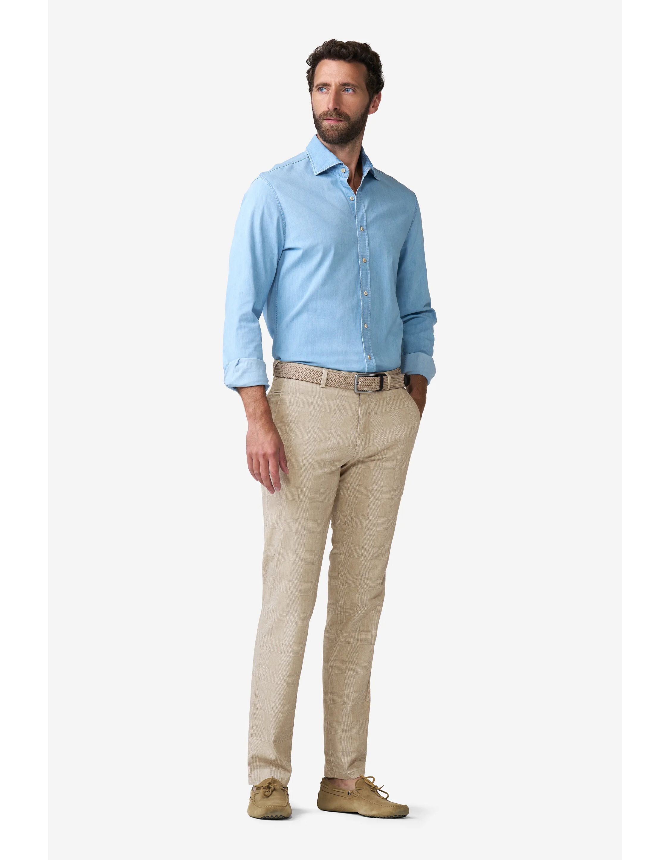 Meyer 102 Bonn Pantalons Beige 1-5078