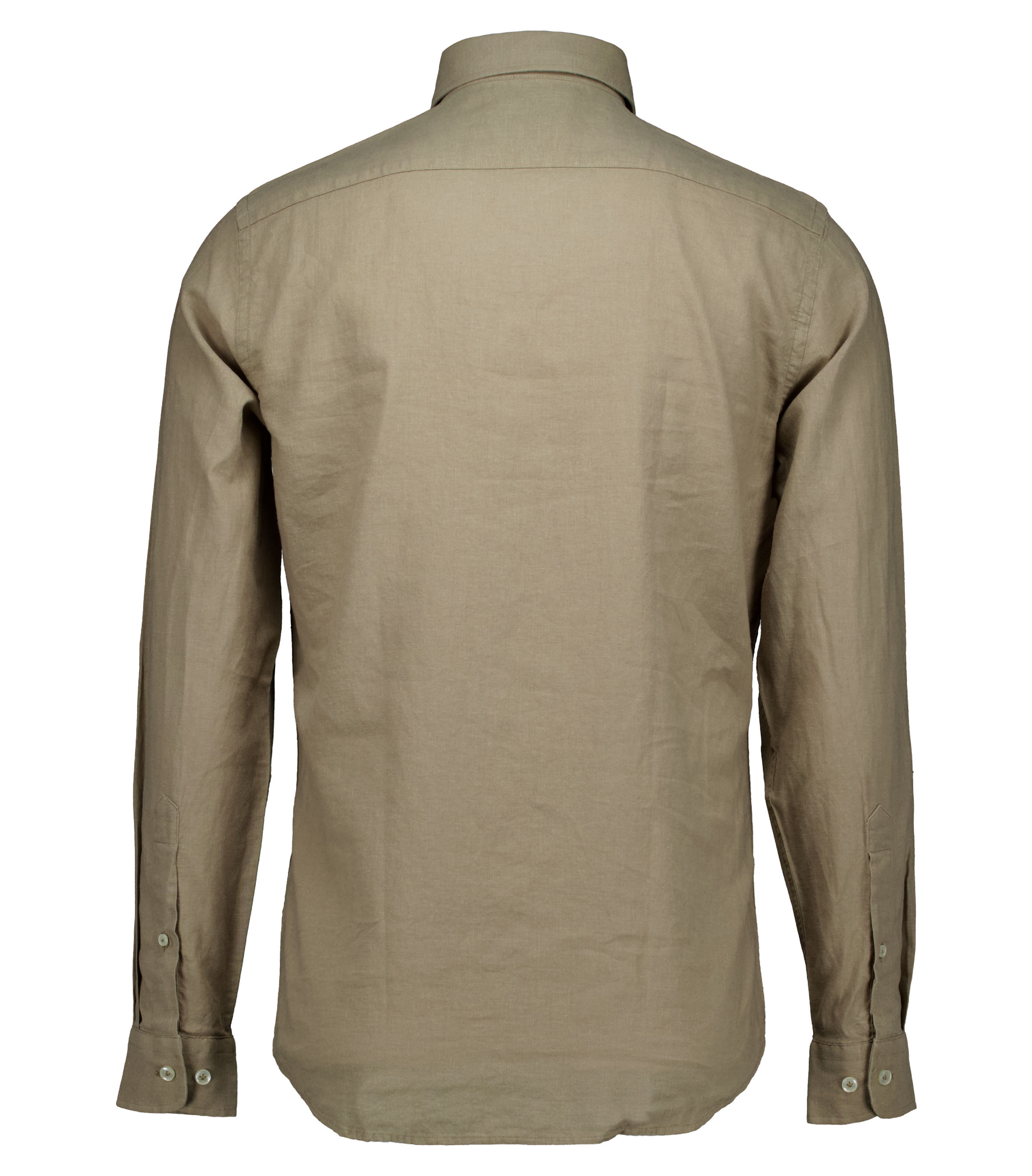 Seven Dials Jerred Lange Mouw Overhemden Olijf Sdl26107av01