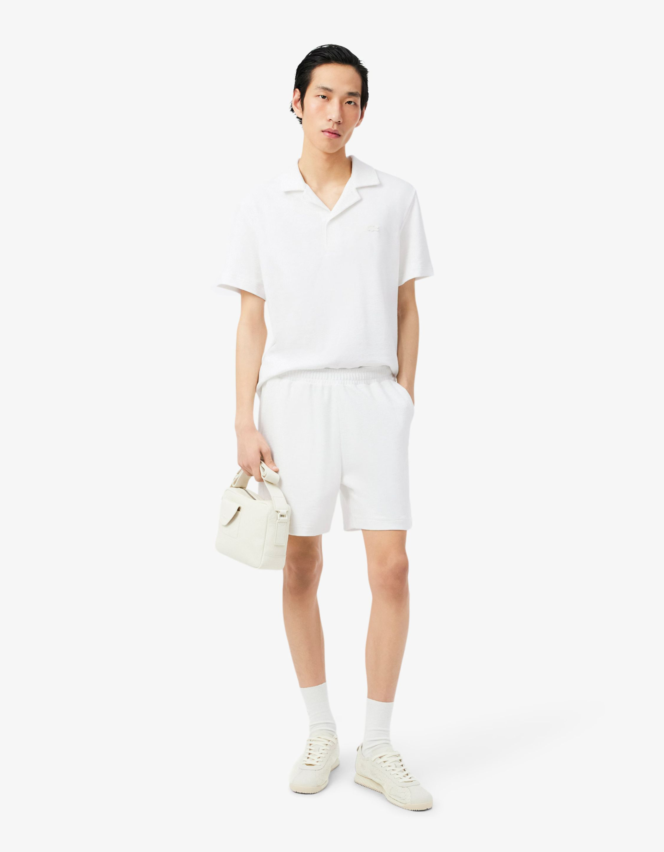 Lacoste 1hg1 Men's Shorts Shorts Ecru Gh1973-61