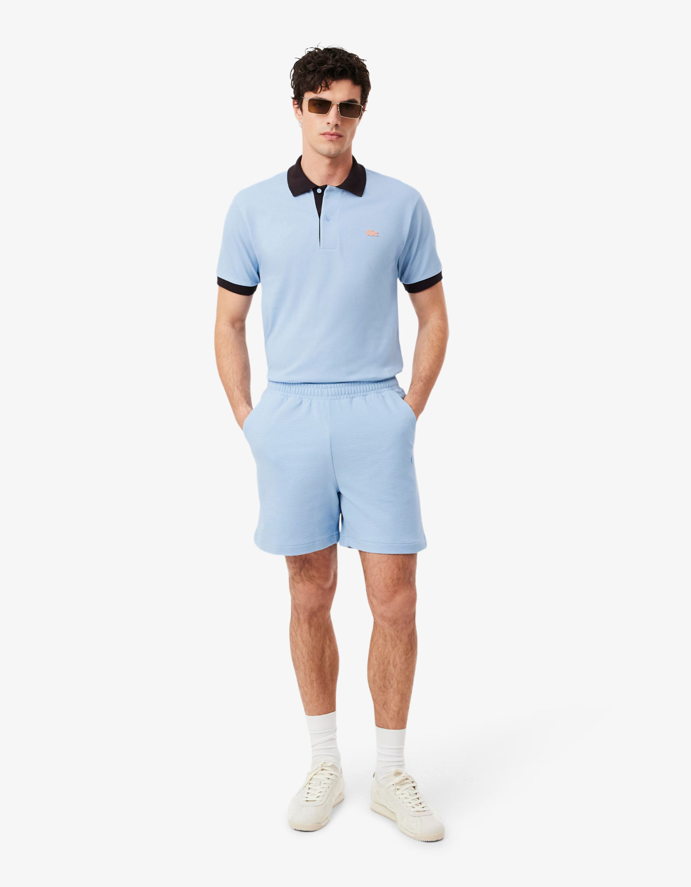 Lacoste 1hg1 Men's Shorts Shorts Lichtblauw Gh1973-61