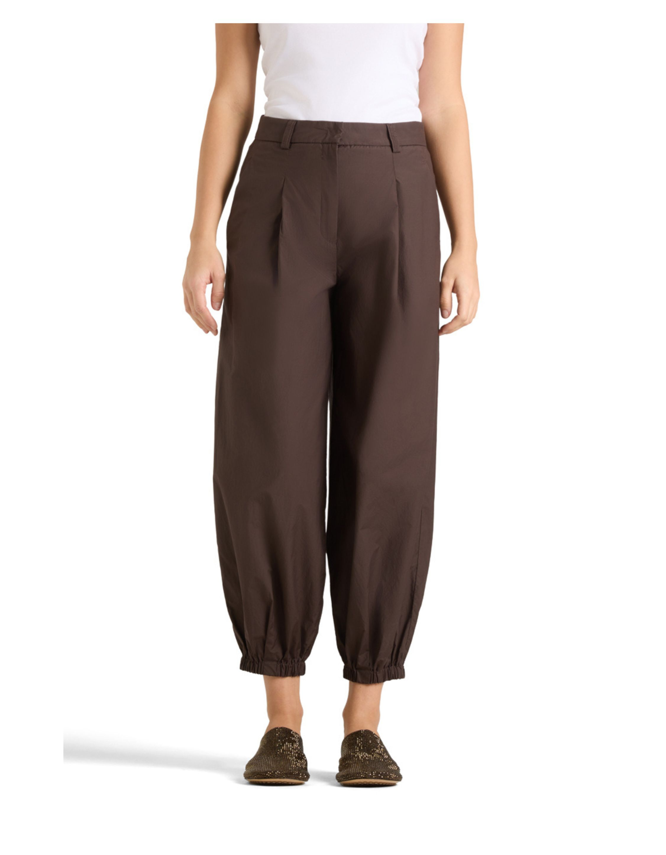 Cambio Etienne Jogg Pantalons Donkerbruin 7240 0499 02