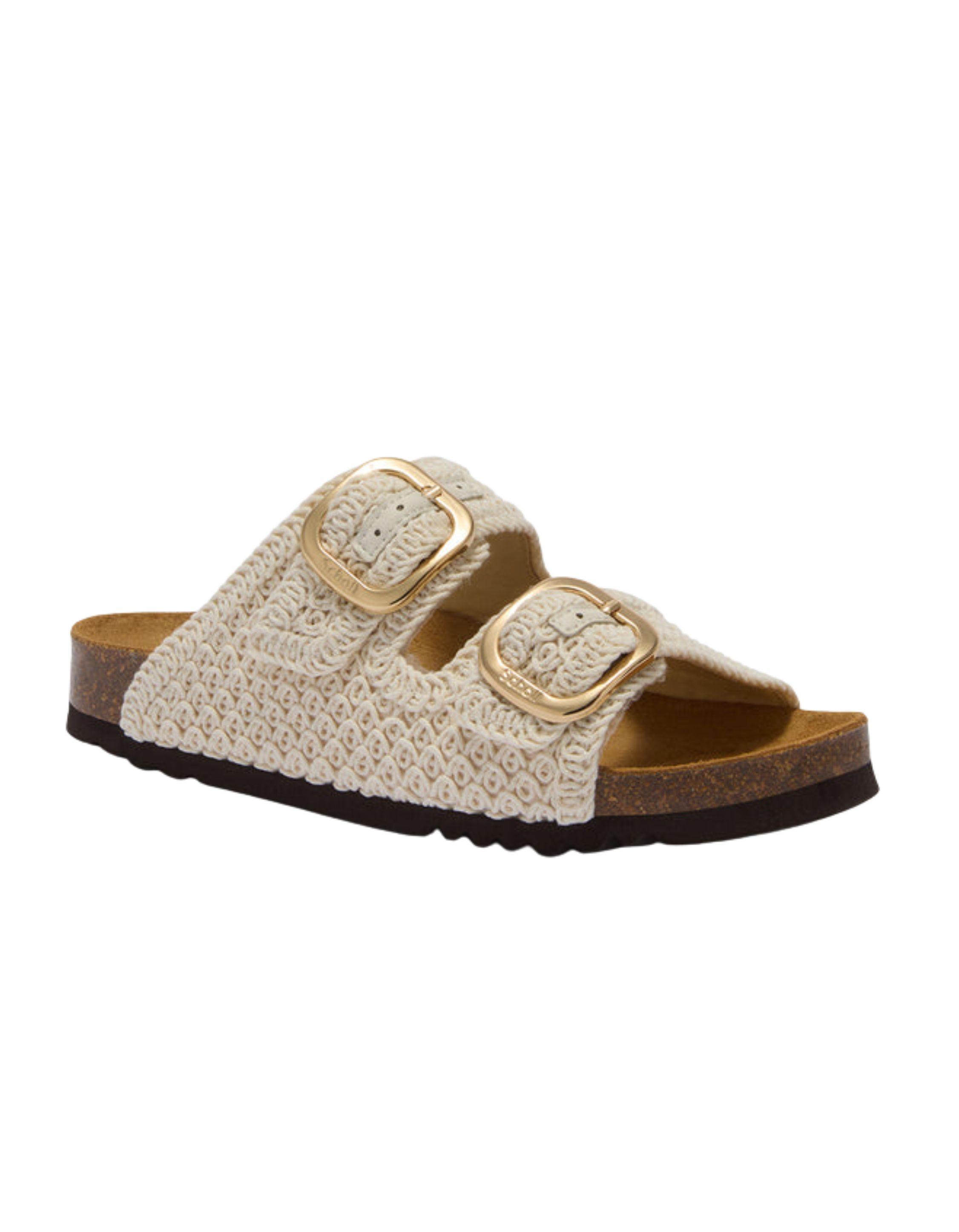 Scholl Noelle Slippers Off White F00905