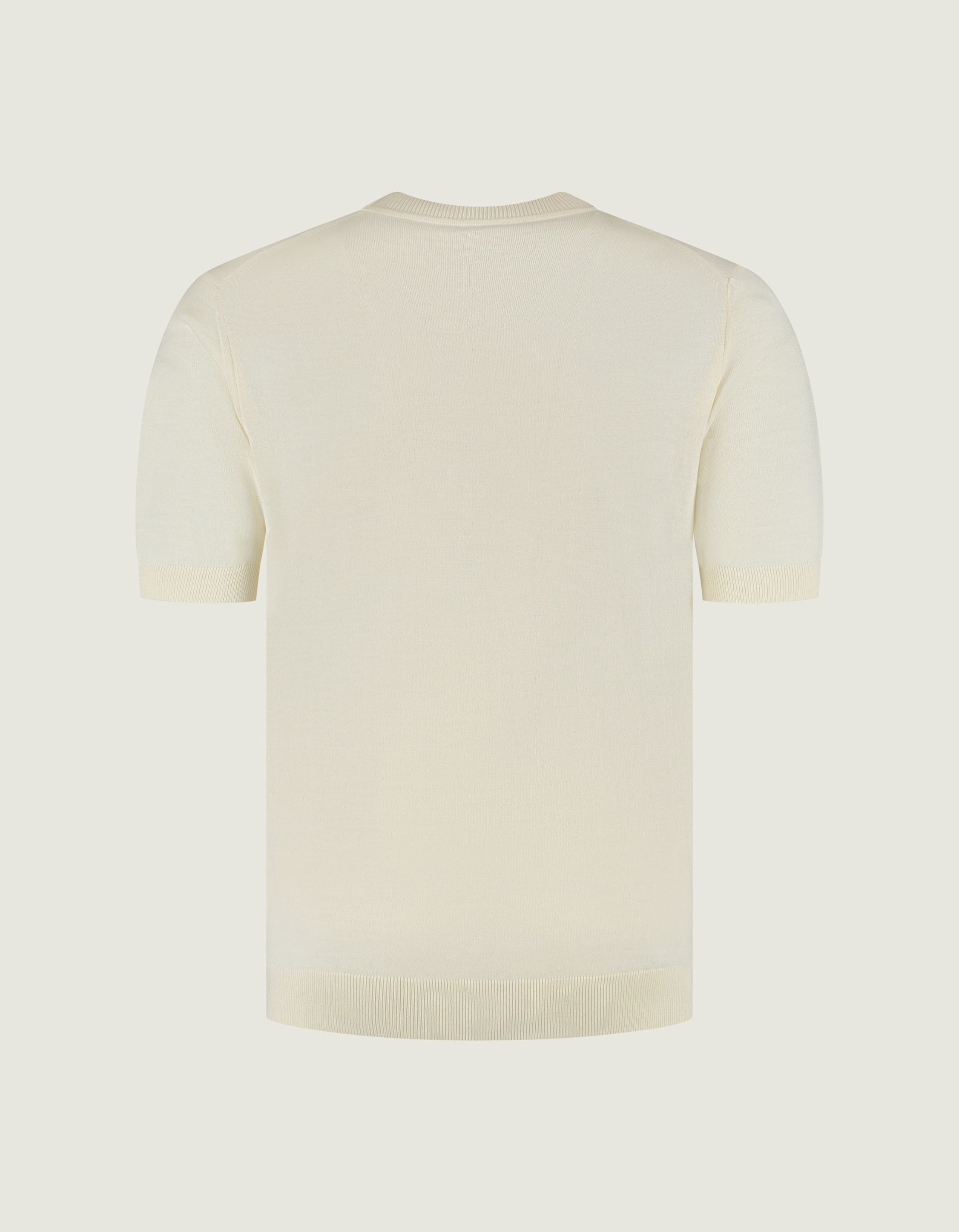 Duquezzi Merino T-shirt T-shirts Off White Dqc30026005